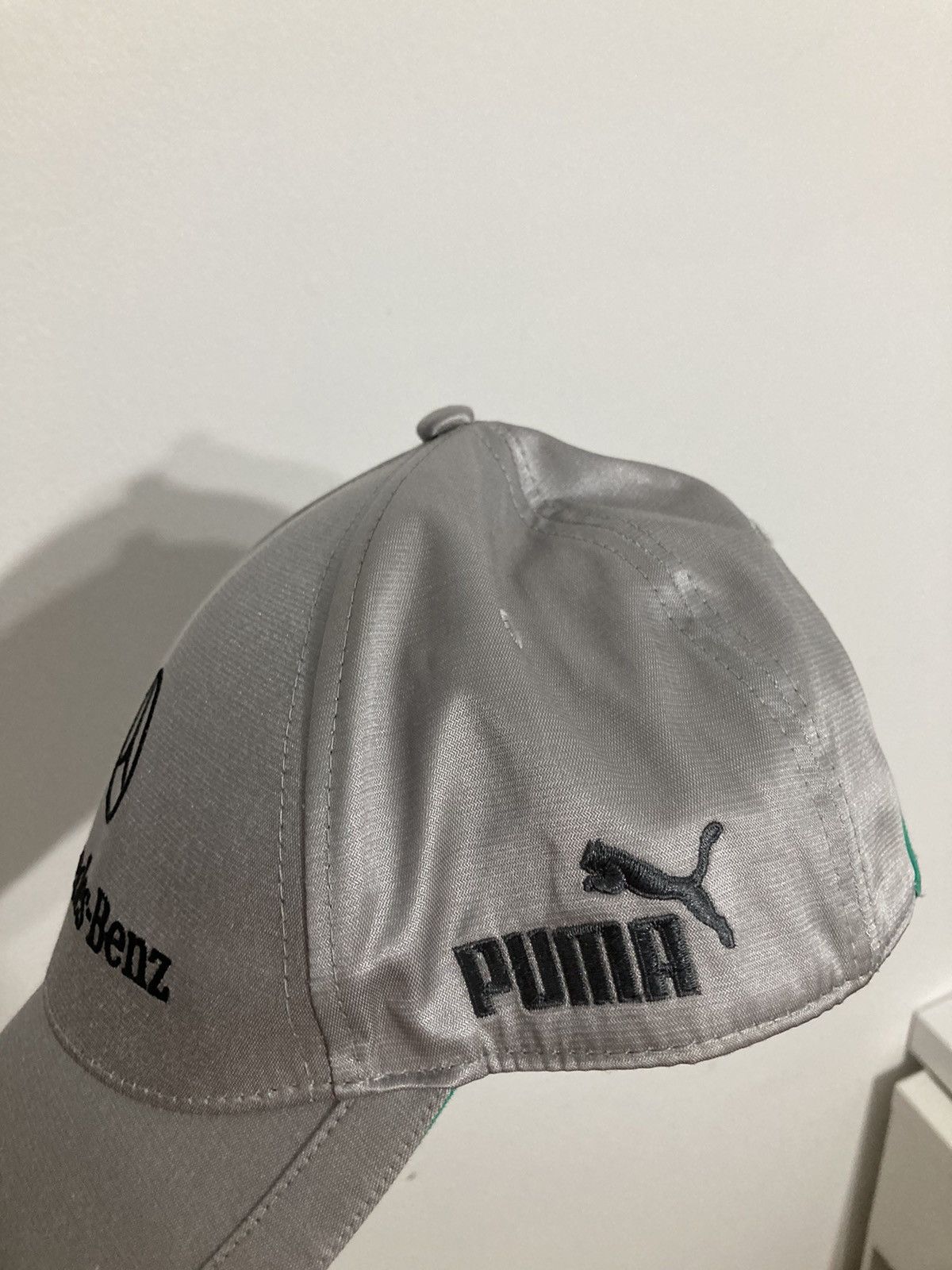 Mercedes-Benz Vintage Mercedes Benz AMG Petronas Puma Racing Hat Size ONE SIZE - 4 Thumbnail