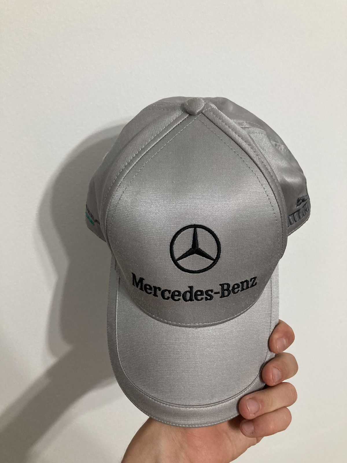Mercedes-Benz Vintage Mercedes Benz AMG Petronas Puma Racing Hat Size ONE SIZE - 5 Thumbnail