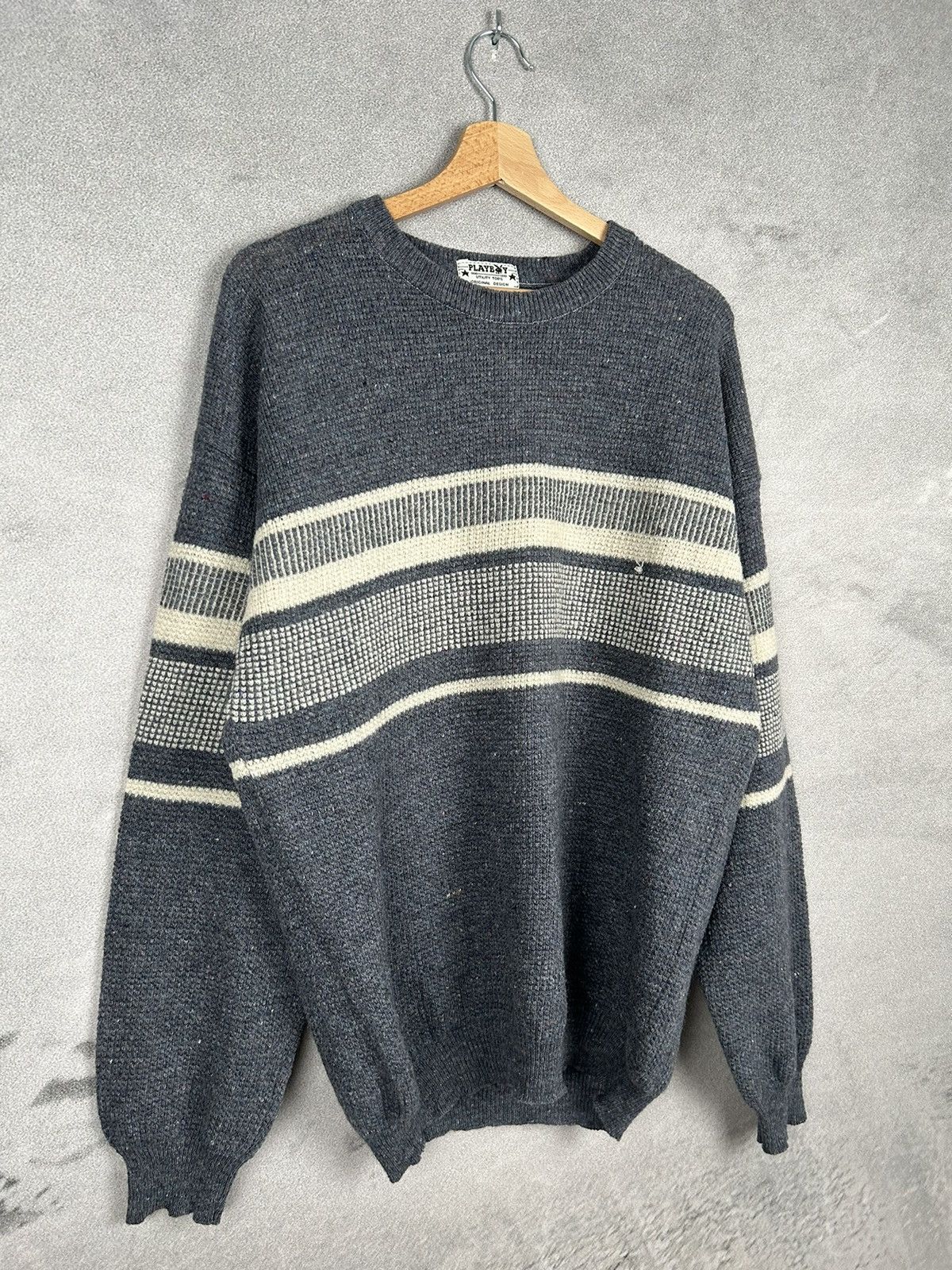 Playboy Ultra Rare Playboy 70s/80s Sweater Knit Luxury Magazine Size US L / EU 52-54 / 3 - 4 Thumbnail