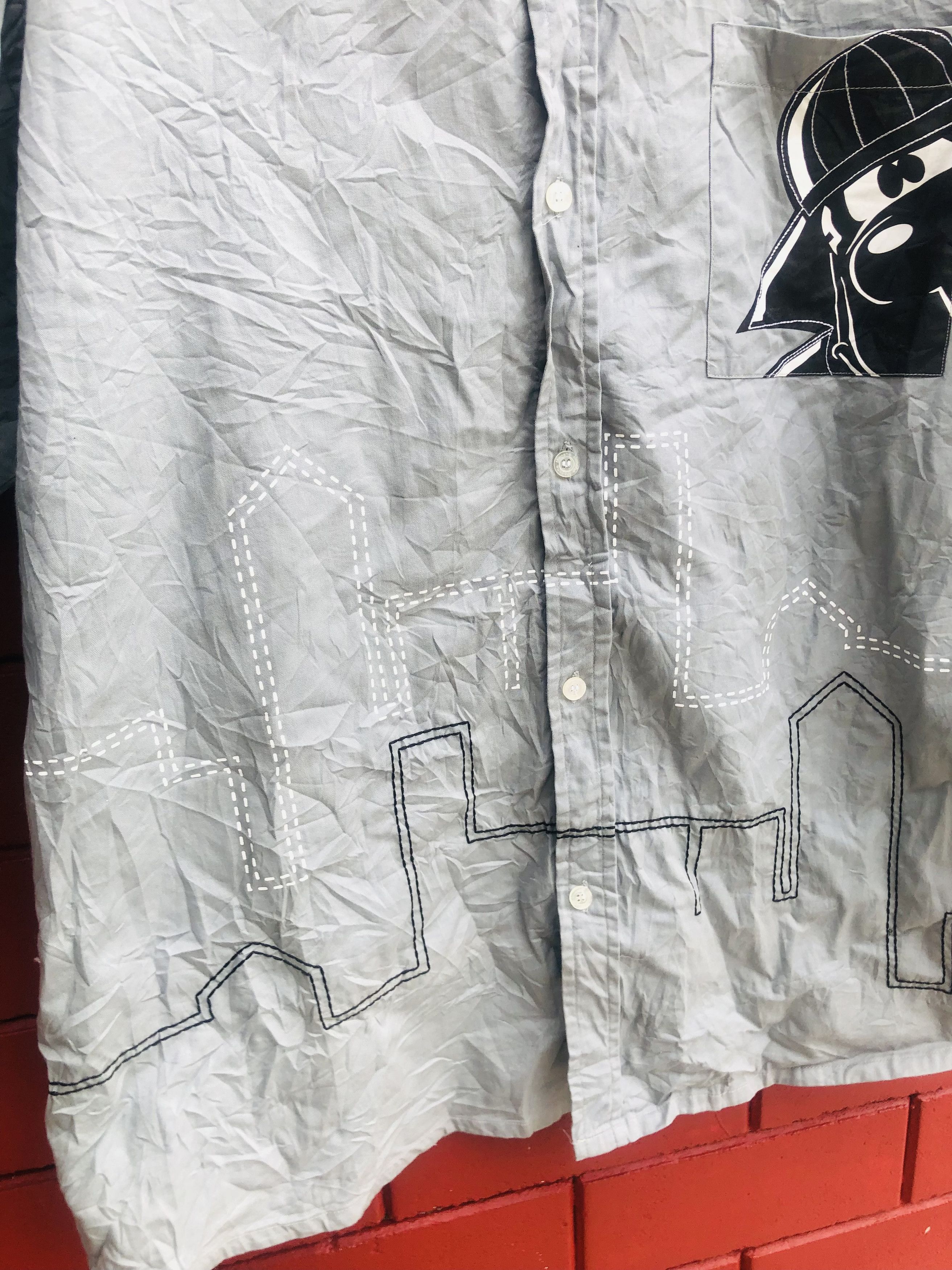 Japanese Brand × Vintage Vintage Hip Hop Japanese Designer Fashion Style Shirt Size US XL / EU 56 / 4 - 8 Thumbnail