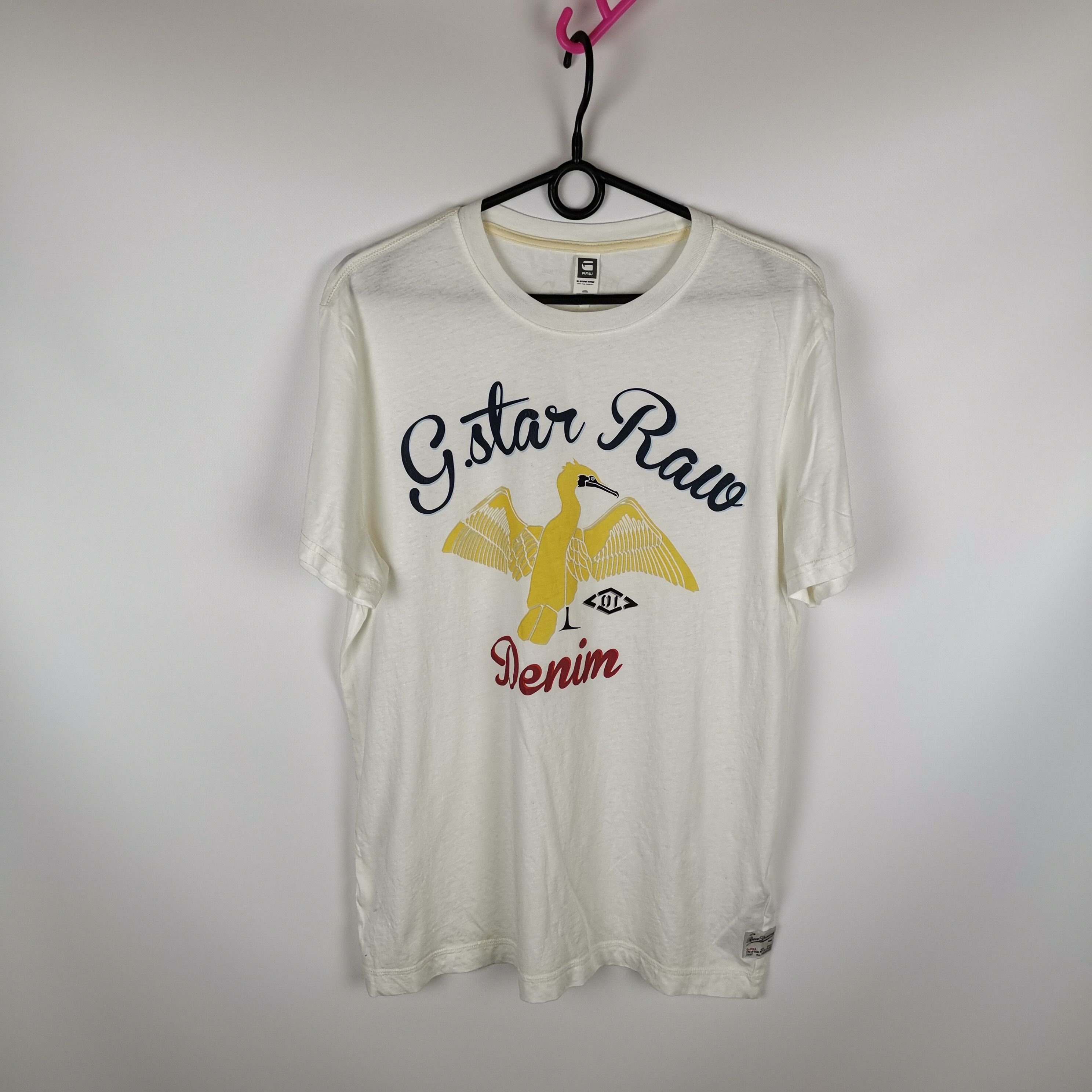 G-Star G-Star Raw denim art aprillia r t s/s bird Size US L / EU 52-54 / 3 - 1 Thumbnail