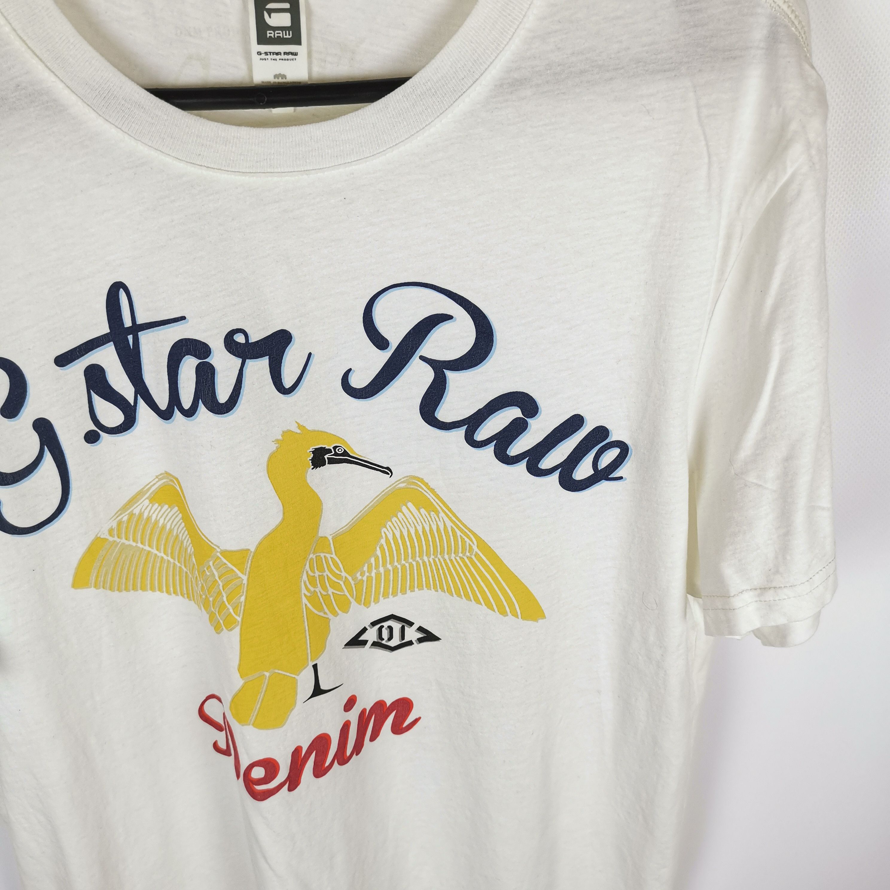 G-Star G-Star Raw denim art aprillia r t s/s bird Size US L / EU 52-54 / 3 - 2 Thumbnail