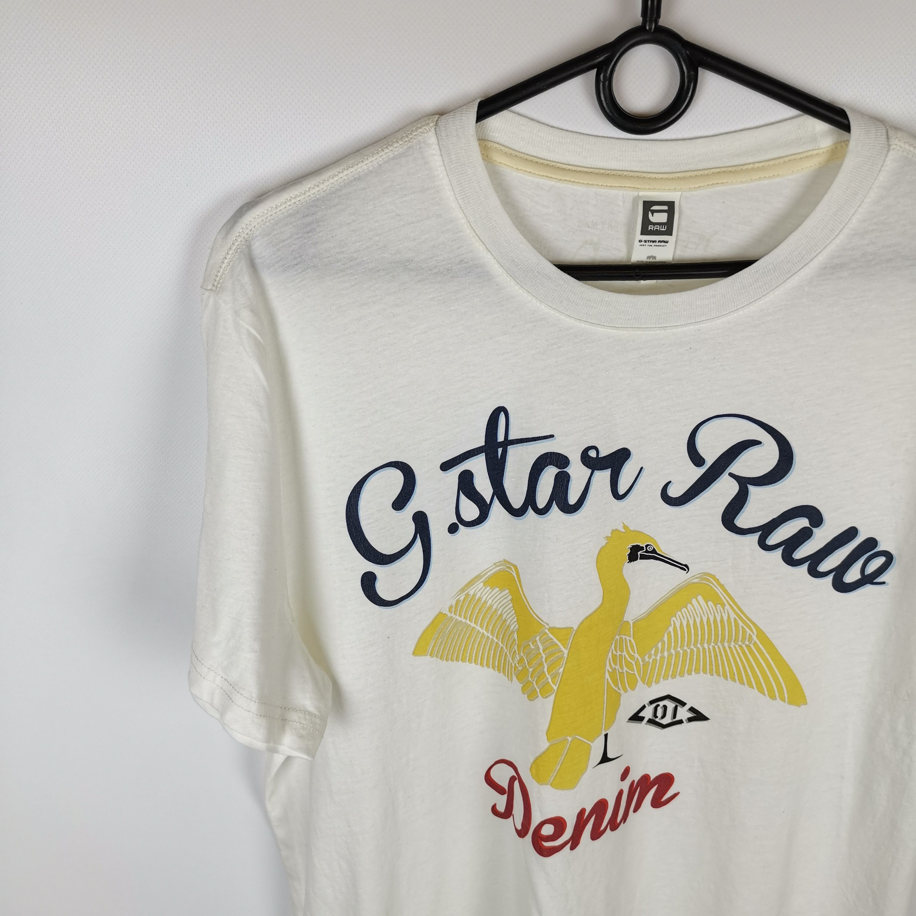 G-Star G-Star Raw denim art aprillia r t s/s bird Size US L / EU 52-54 / 3 - 3 Thumbnail