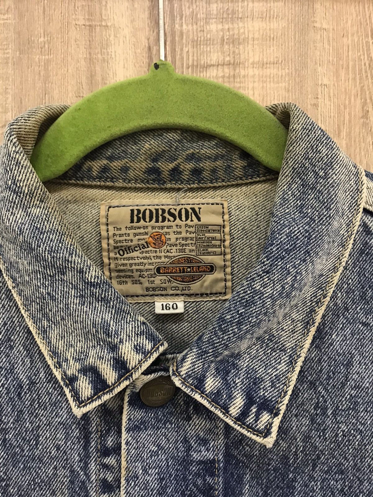 Other Vintage 90’s 🔥 Bobson Distressed Denim Jacket Size US M / EU 48-50 / 2 - 3 Thumbnail