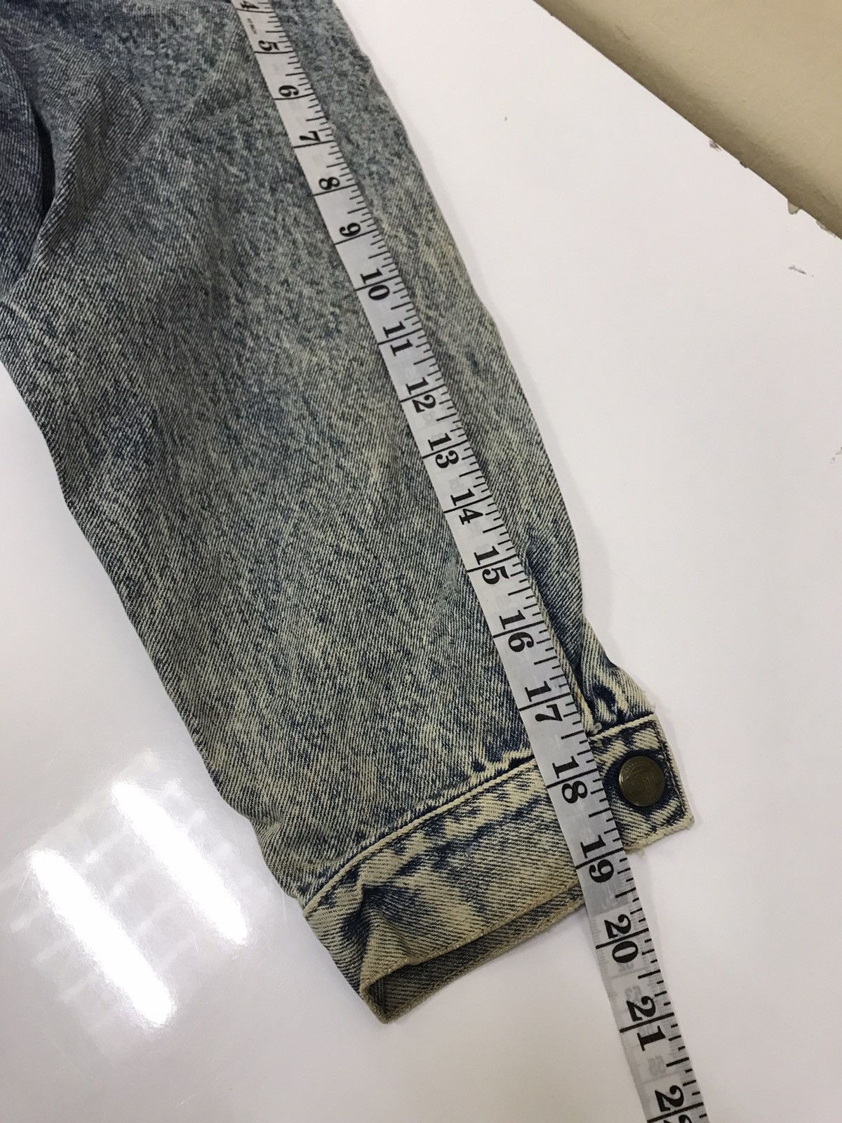 Other Vintage 90’s 🔥 Bobson Distressed Denim Jacket Size US M / EU 48-50 / 2 - 22 Thumbnail