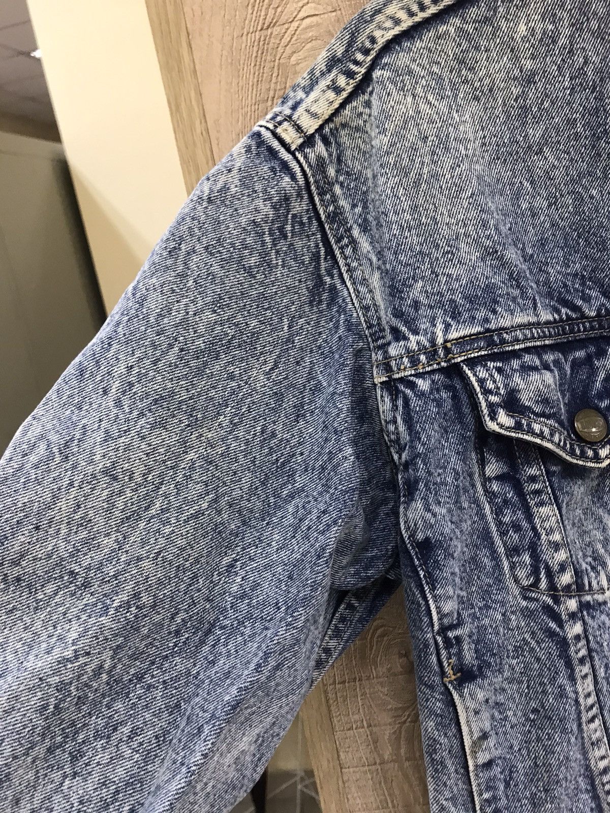 Other Vintage 90’s 🔥 Bobson Distressed Denim Jacket Size US M / EU 48-50 / 2 - 11 Thumbnail