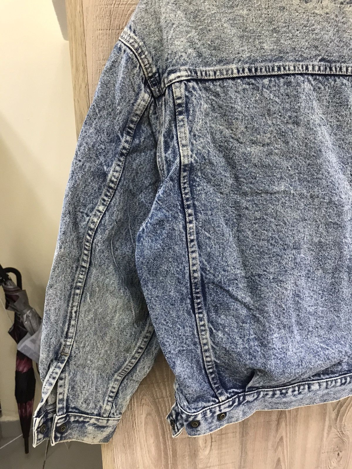 Other Vintage 90’s 🔥 Bobson Distressed Denim Jacket Size US M / EU 48-50 / 2 - 15 Thumbnail