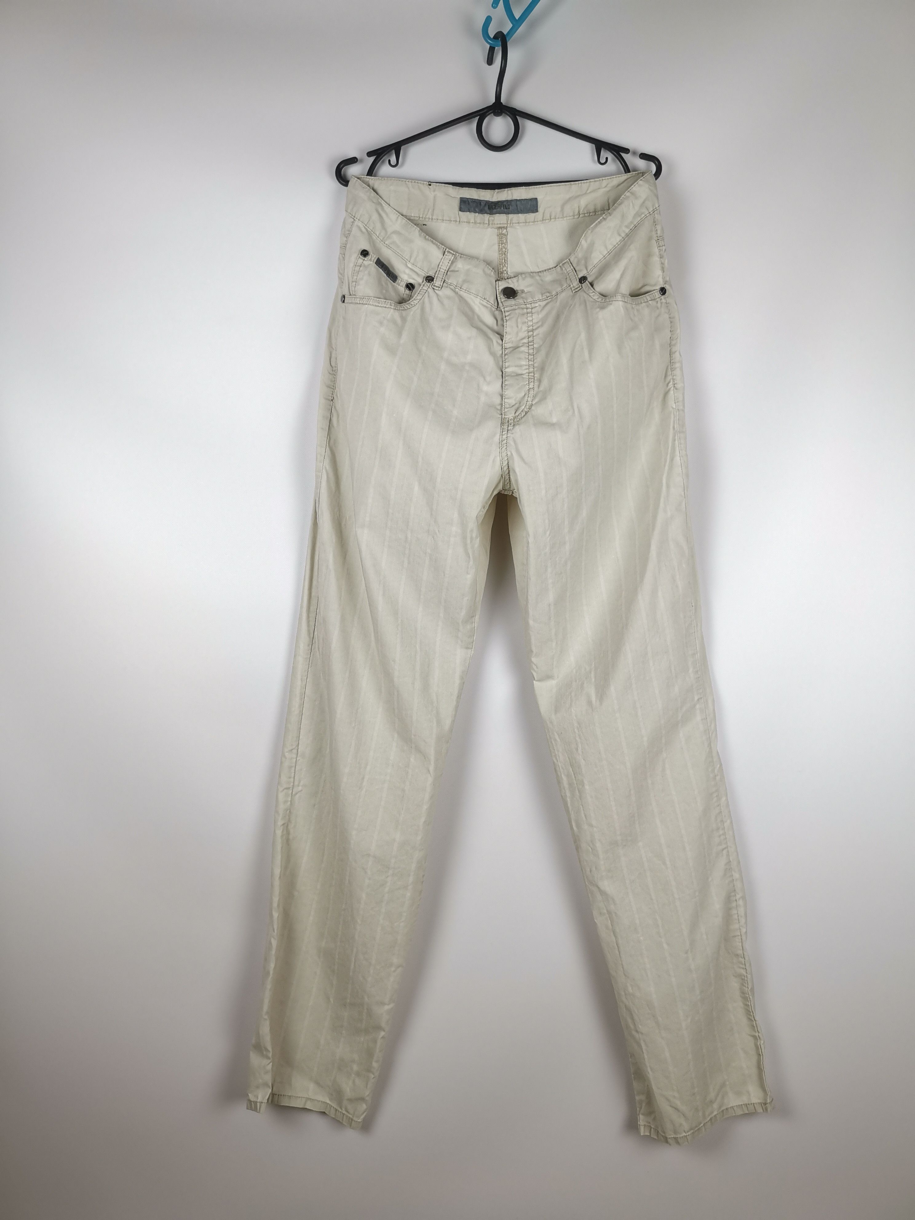 Karl Lagerfeld Karl Lagerfeld vintage nylon striped pants Size US 34 / EU 50 - 1 Thumbnail