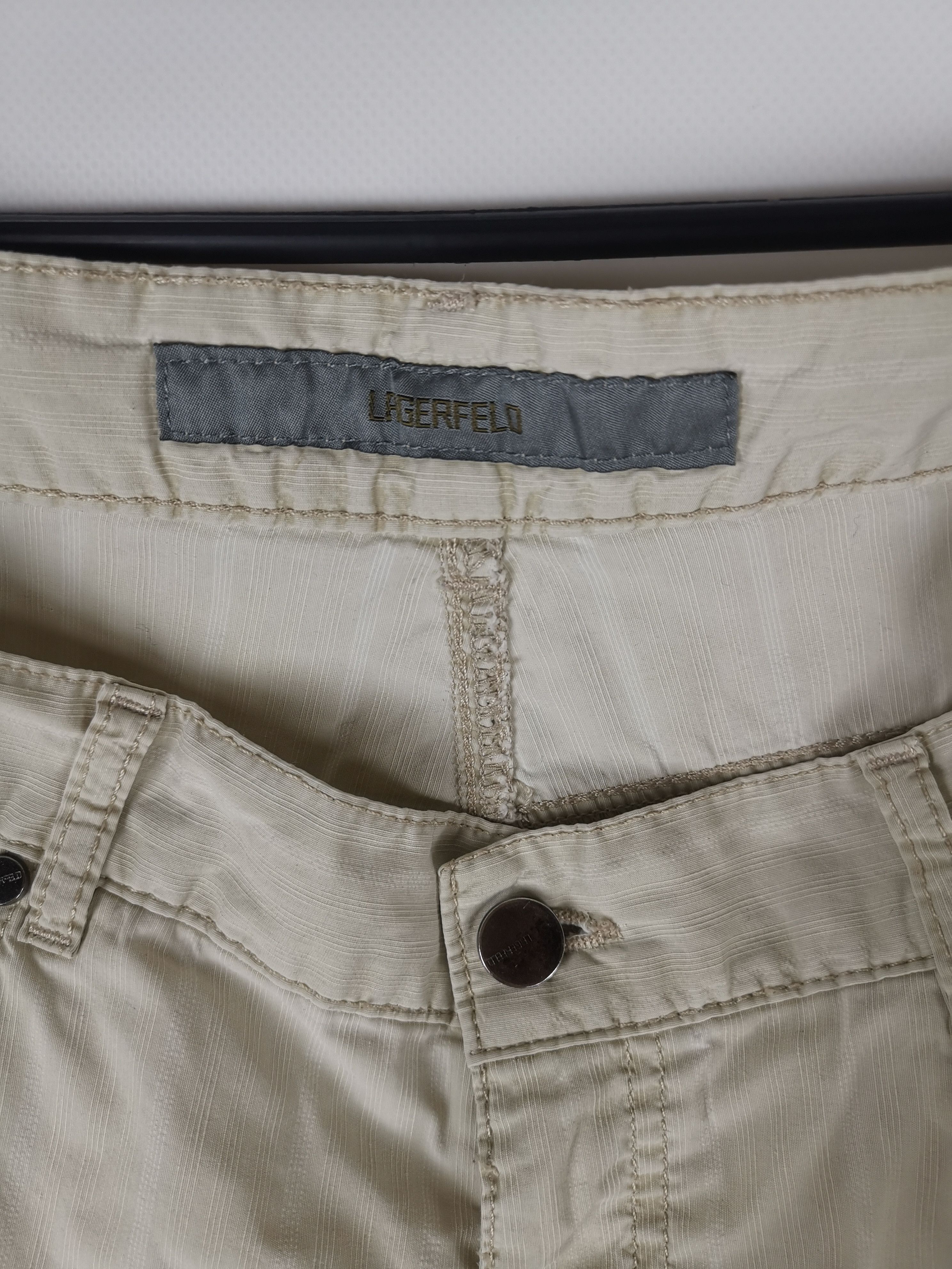 Karl Lagerfeld Karl Lagerfeld vintage nylon striped pants Size US 34 / EU 50 - 5 Thumbnail