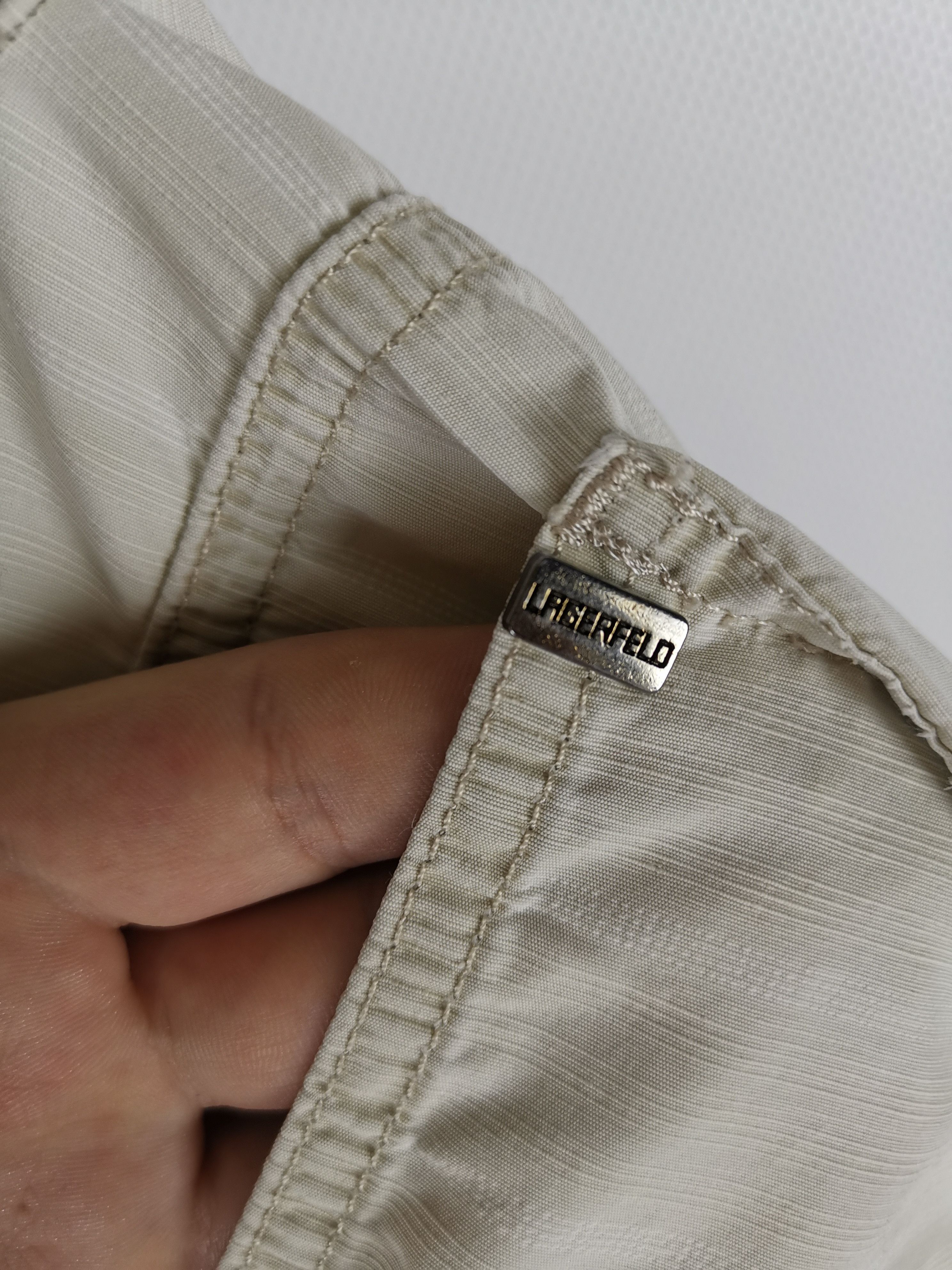 Karl Lagerfeld Karl Lagerfeld vintage nylon striped pants Size US 34 / EU 50 - 7 Thumbnail