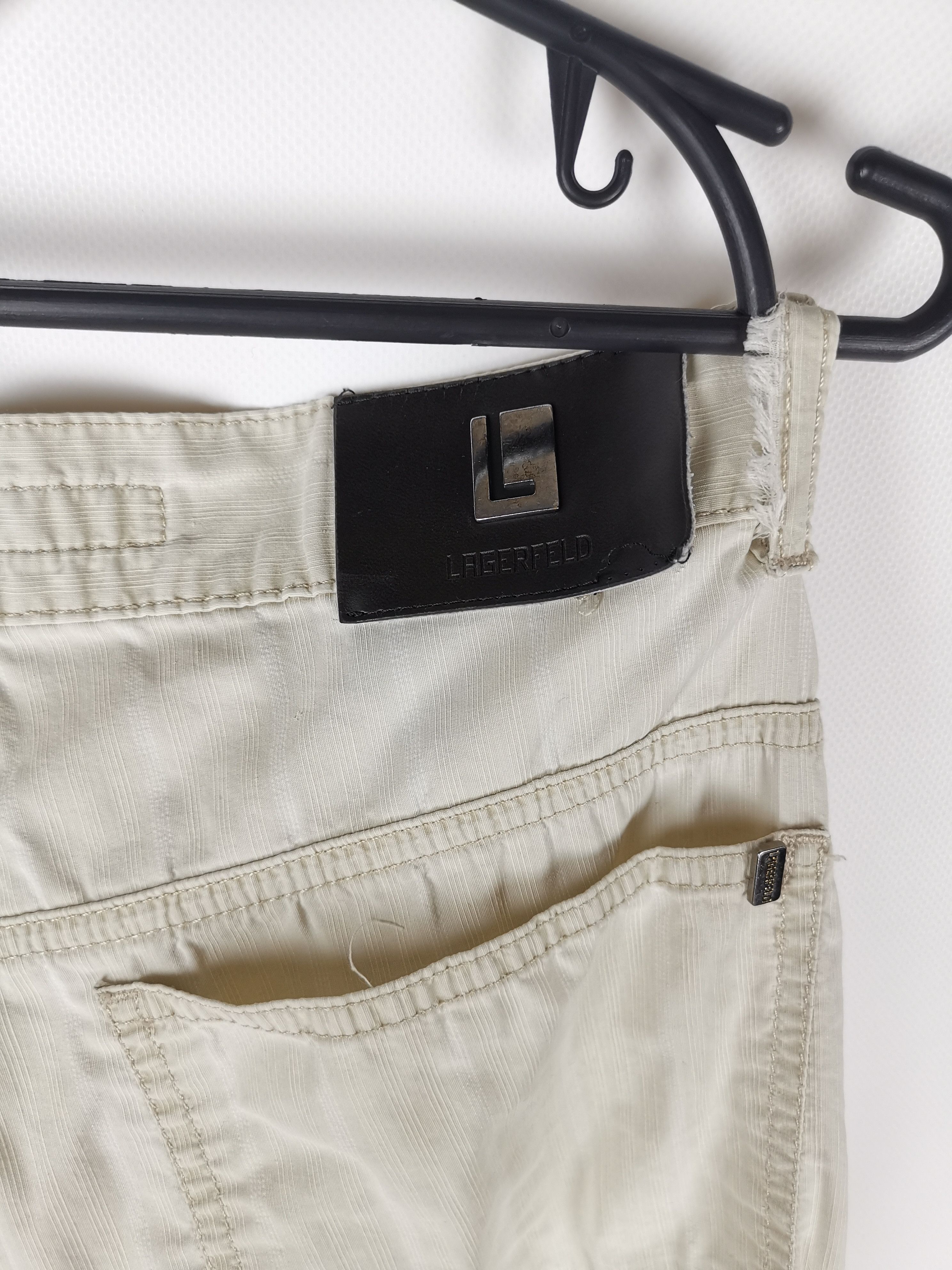 Karl Lagerfeld Karl Lagerfeld vintage nylon striped pants Size US 34 / EU 50 - 8 Thumbnail