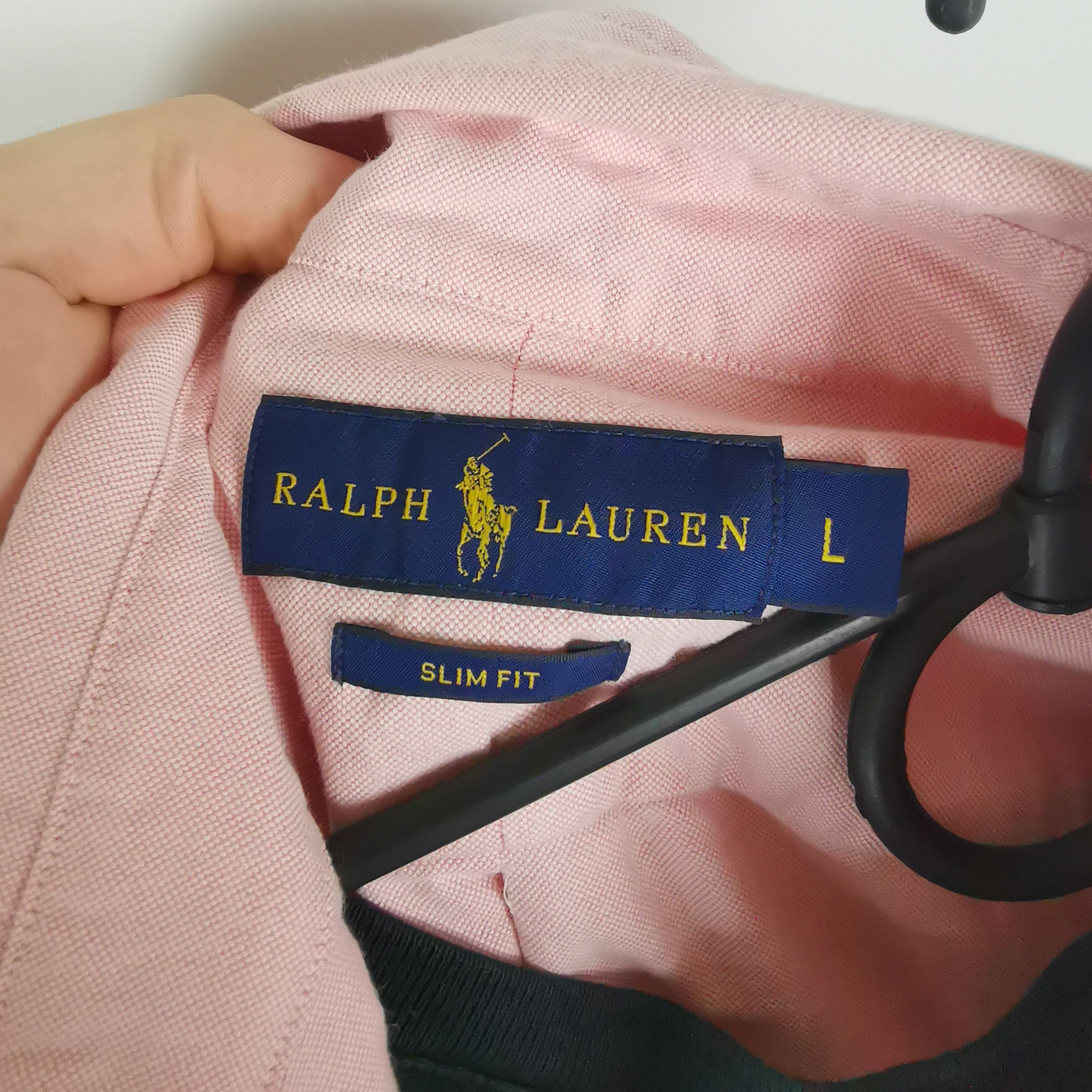 Polo Ralph Lauren Polo Ralph Lauren slim fit pink shirt Size US L / EU 52-54 / 3 - 2 Thumbnail