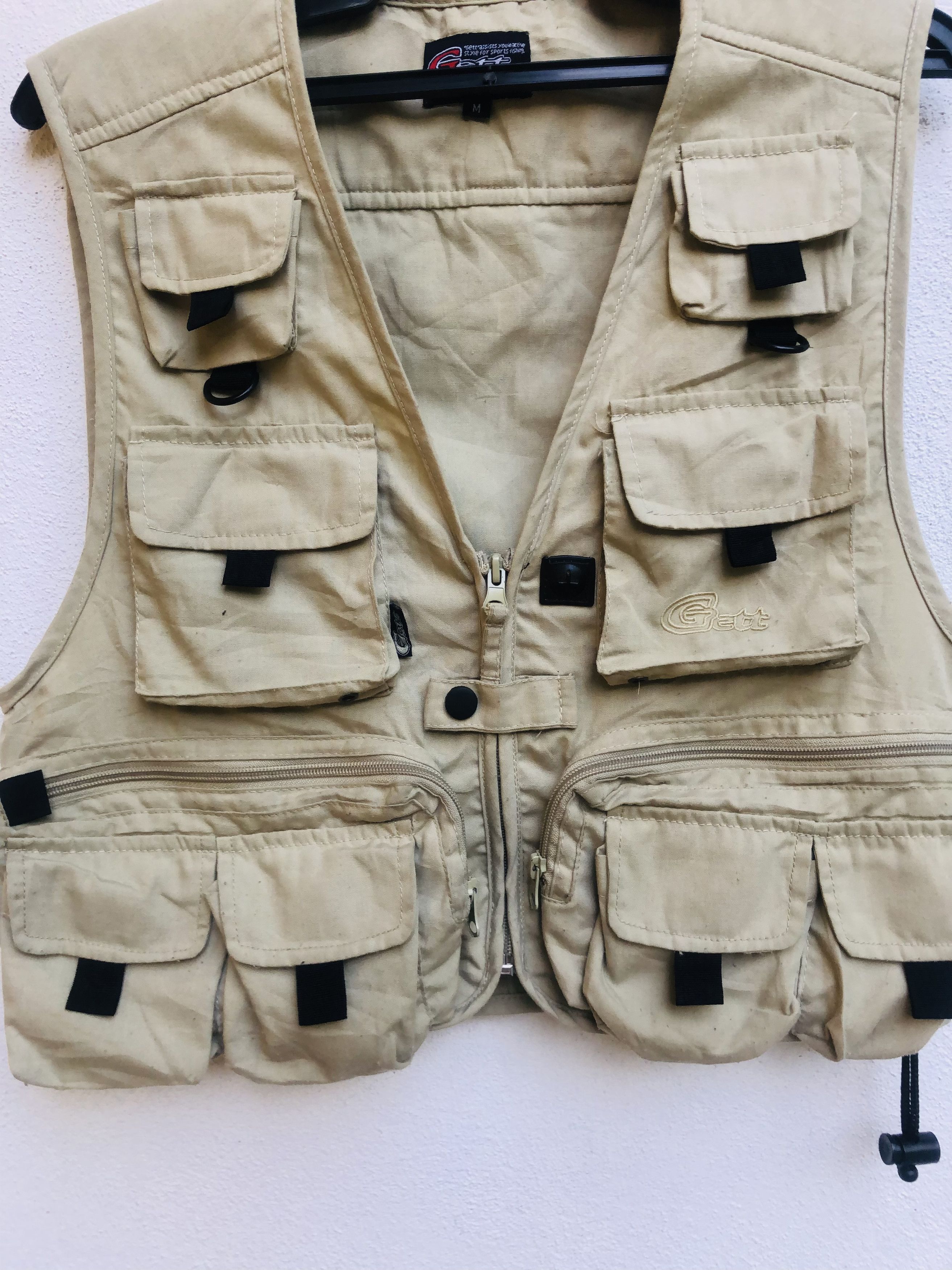 Japanese Brand × Vintage Vintage Gett Pocket Vest Designer Fashion Style Size US M / EU 48-50 / 2 - 4 Thumbnail