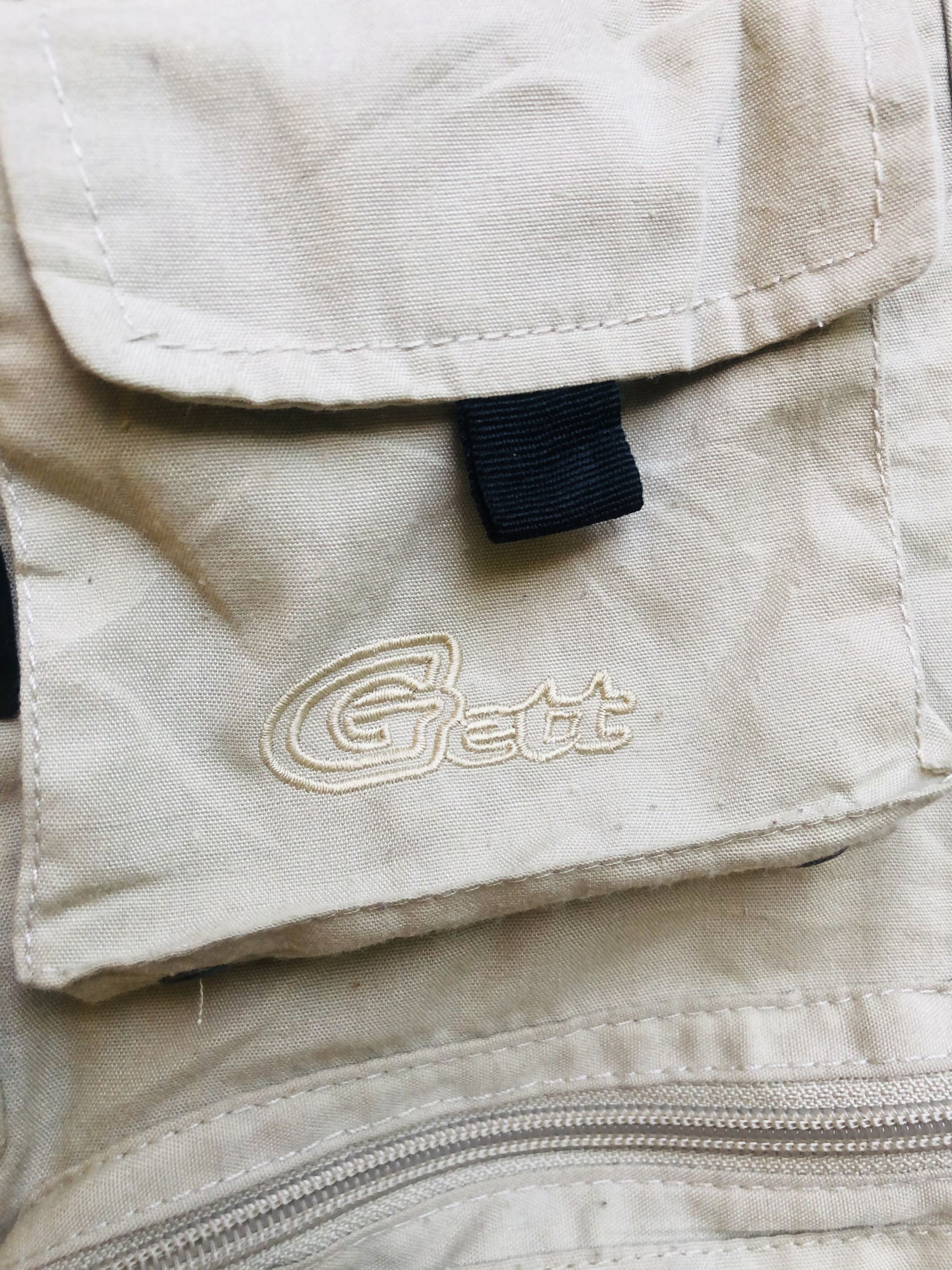 Japanese Brand × Vintage Vintage Gett Pocket Vest Designer Fashion Style Size US M / EU 48-50 / 2 - 6 Thumbnail