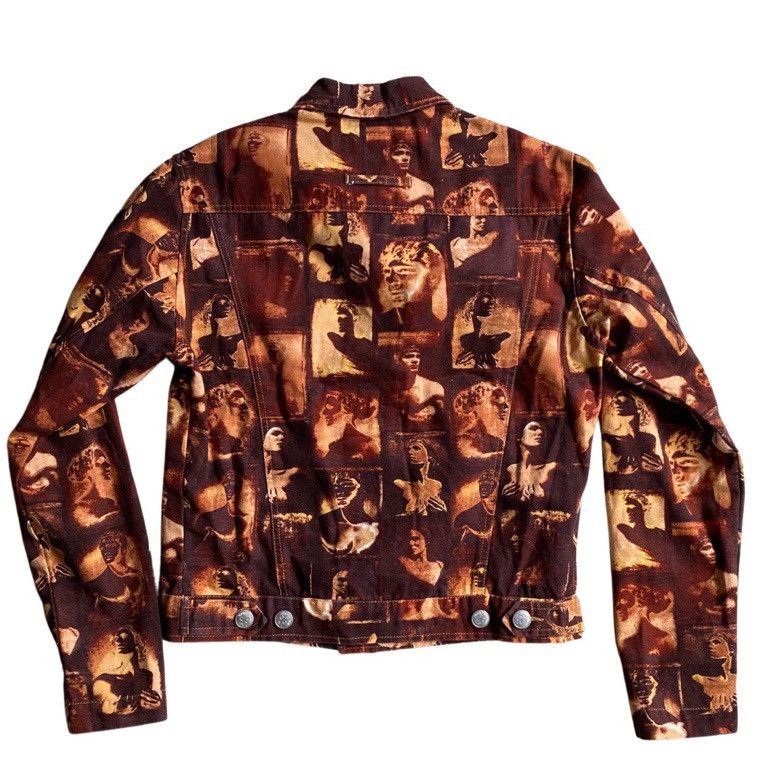 Jean Paul Gaultier AW92 Roman Portrait Trucker Jacket Size US S / EU 44-46 / 1 - 2 Thumbnail