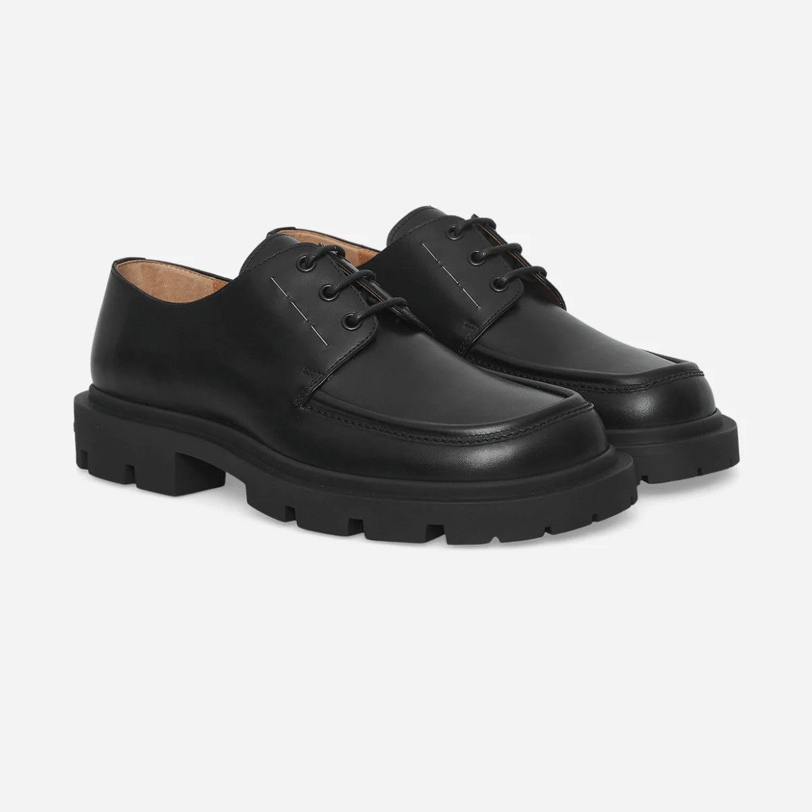 Maison Margiela Maison Margiela Staple Lug Sole Oxford Size US 12 / EU 45 - 9 Thumbnail