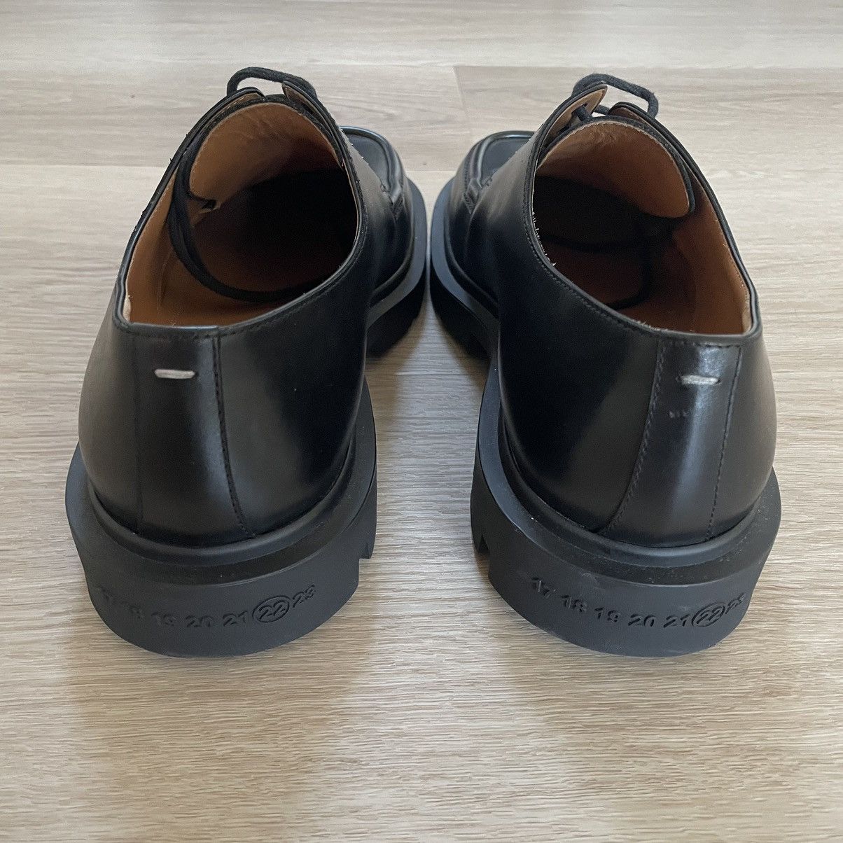 Maison Margiela Maison Margiela Staple Lug Sole Oxford Size US 12 / EU 45 - 4 Thumbnail