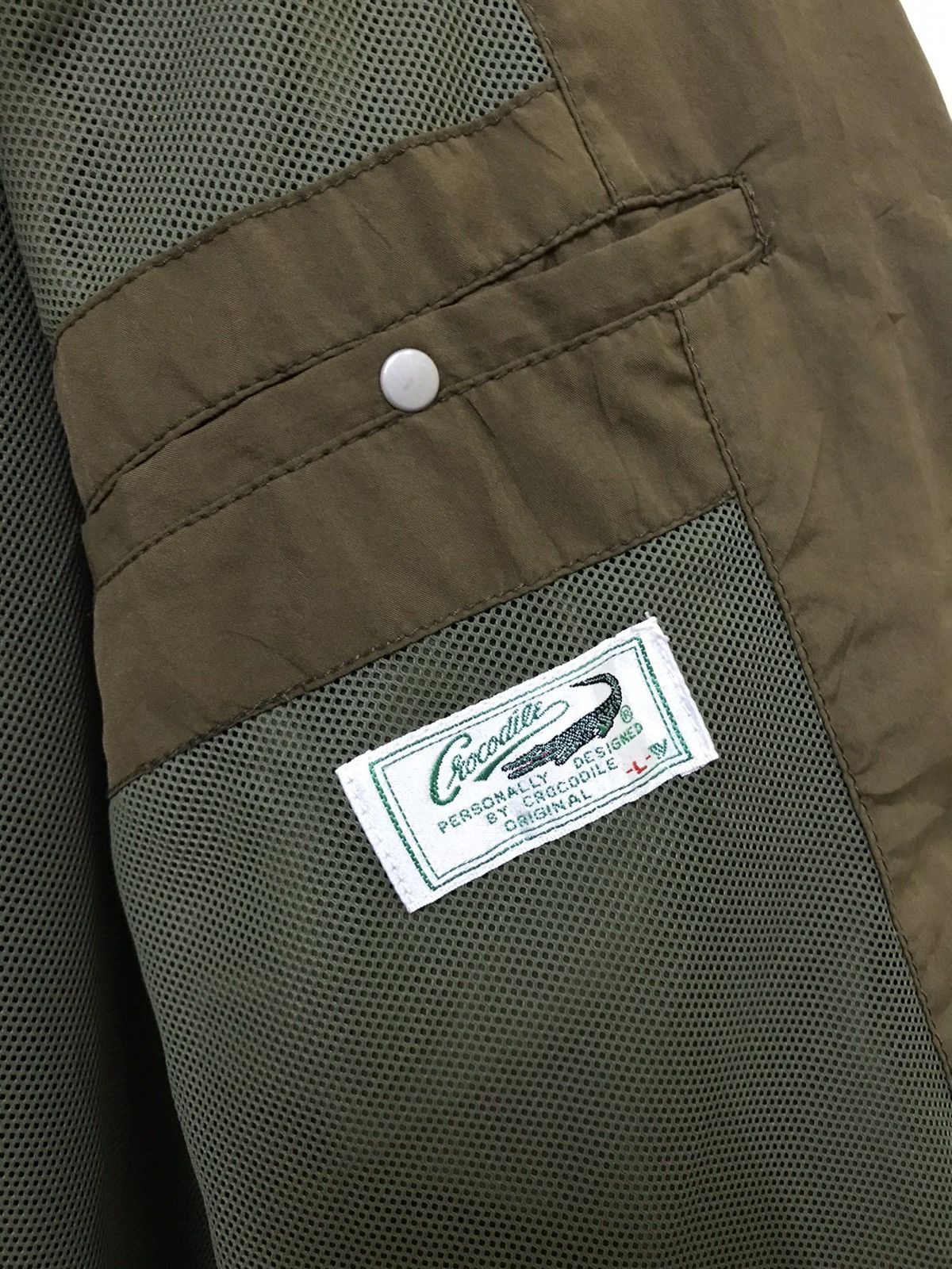 Japanese Brand Japanese Brand Crocodile Minimalist Light Jacket Size US L / EU 52-54 / 3 - 15 Thumbnail
