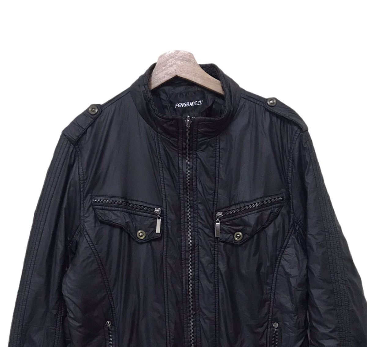 Japanese Brand Classic Fashion Biker Jacket Motorcycle Jacket Size US S / EU 44-46 / 1 - 3 Thumbnail