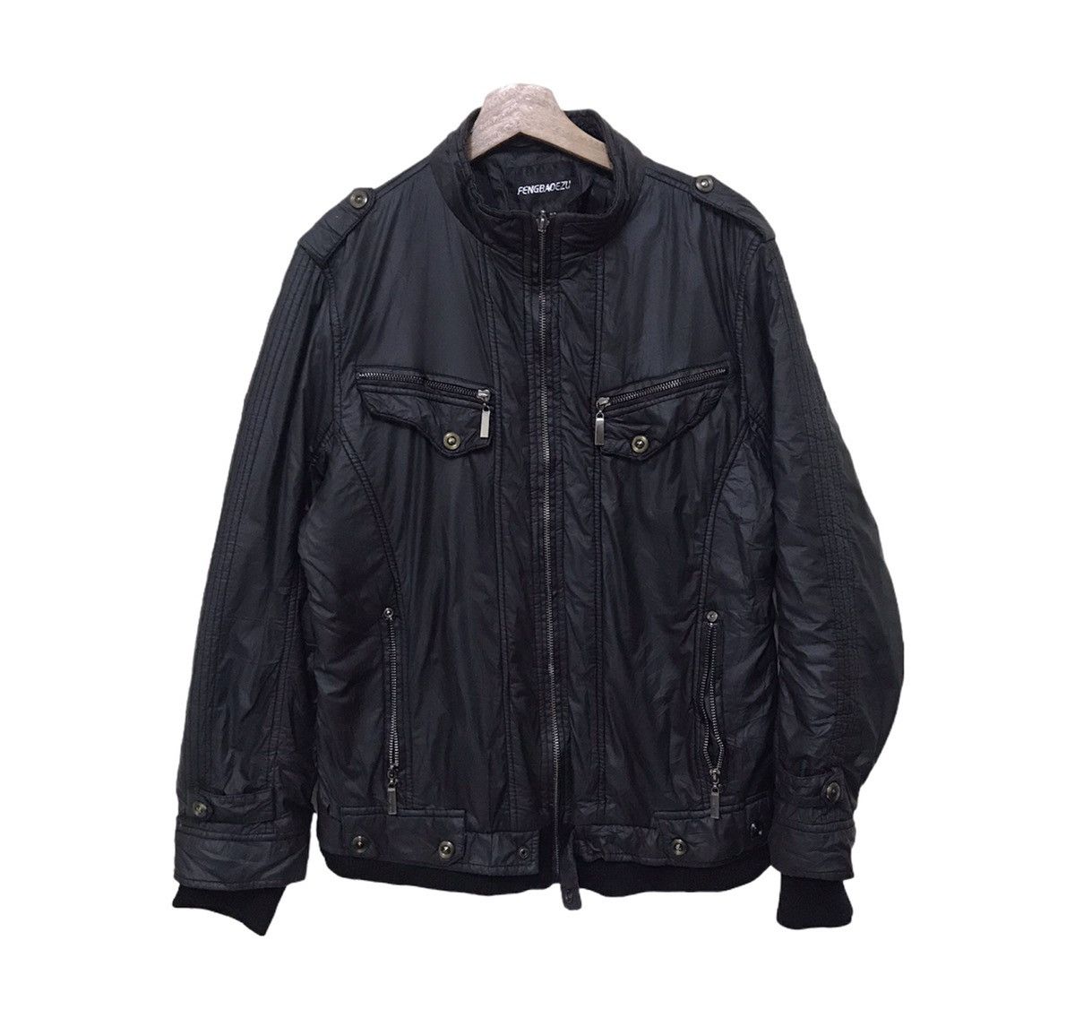 Japanese Brand Classic Fashion Biker Jacket Motorcycle Jacket Size US S / EU 44-46 / 1 - 1 Thumbnail