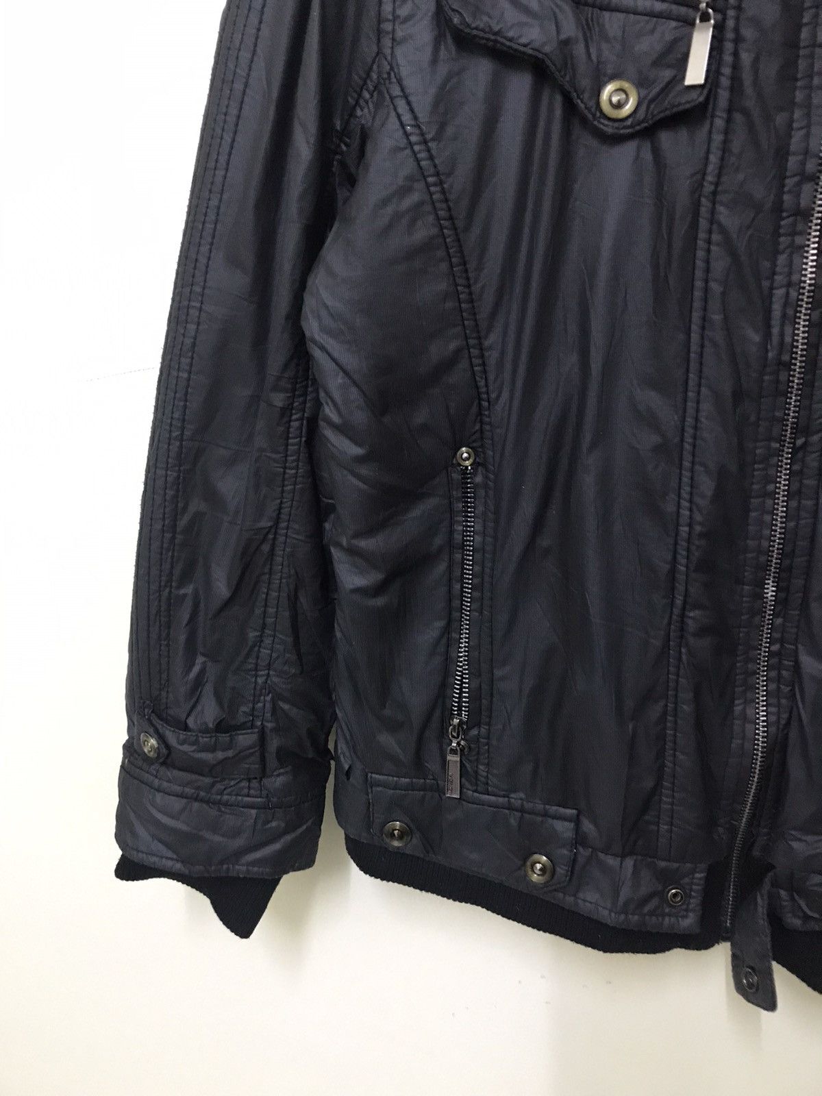 Japanese Brand Classic Fashion Biker Jacket Motorcycle Jacket Size US S / EU 44-46 / 1 - 10 Thumbnail