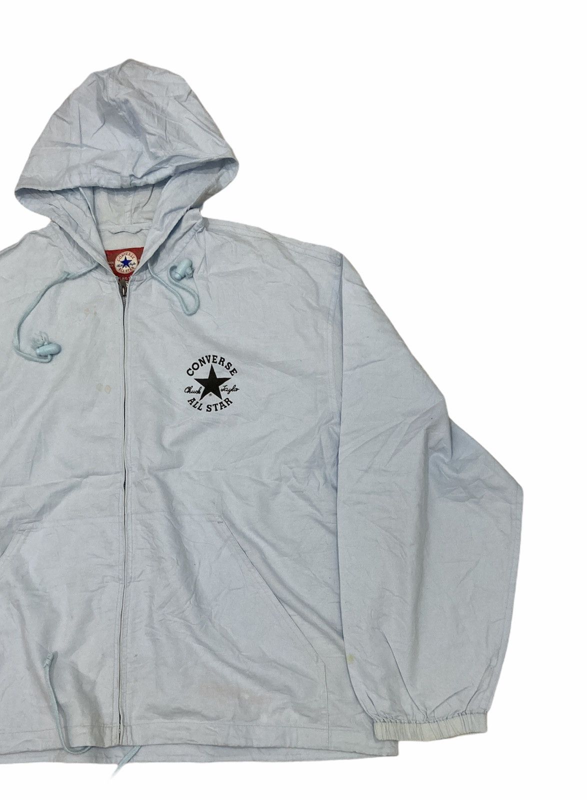 Converse CONVERSE SPELLOUT ZIPPER HOODIE Size US XXL / EU 58 / 5 - 3 Thumbnail