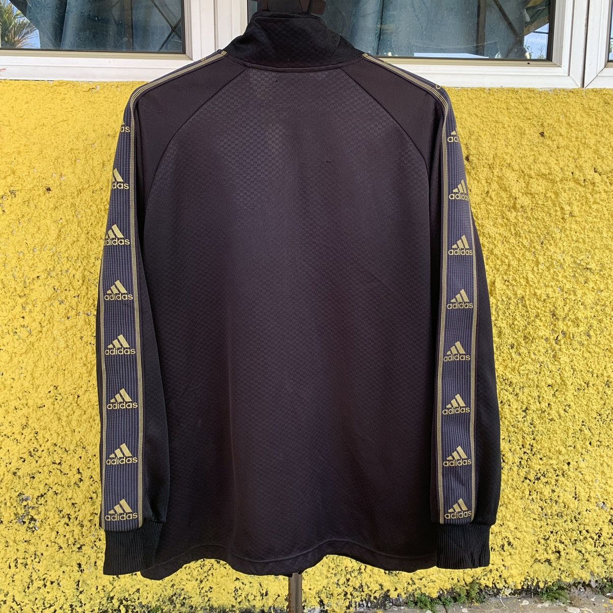 Adidas × Vintage Adidas vintage y2k sweater light jacket side tape Size US L / EU 52-54 / 3 - 7 Thumbnail