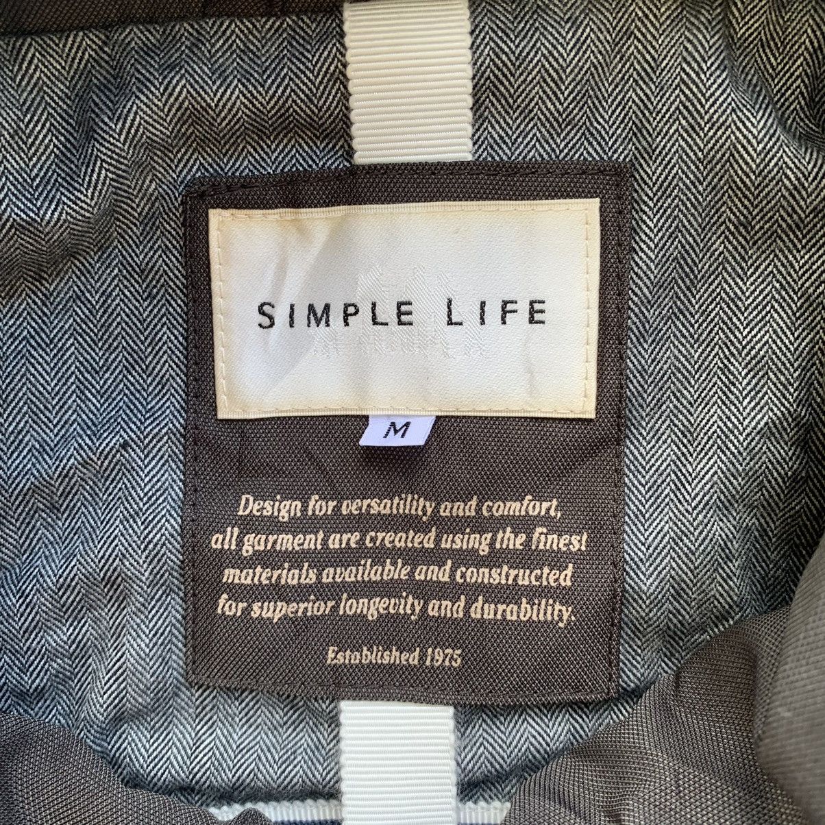 Japanese Brand × Vintage Simple Life light zipper button jacket Size US M / EU 48-50 / 2 - 8 Thumbnail