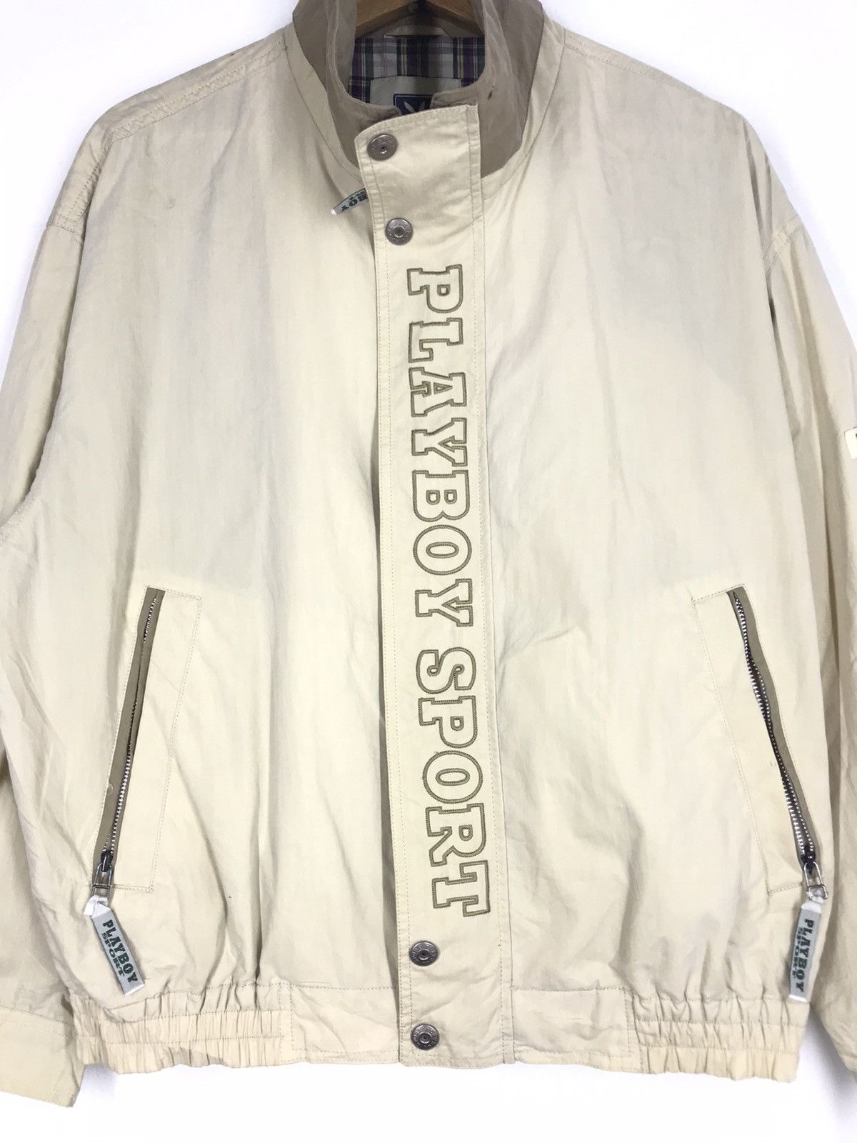 Playboy Vintage Playboy Sports Zipper Jacket Big Logo Size US M / EU 48-50 / 2 - 5 Thumbnail