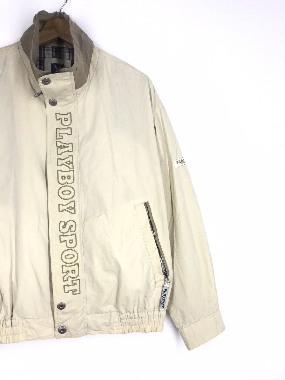 Playboy Vintage Playboy Sports Zipper Jacket Big Logo Size US M / EU 48-50 / 2 - 4 Thumbnail