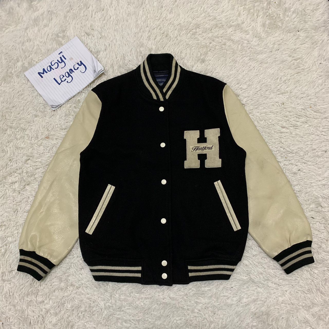 Japanese Brand American Classic Hartford produced by Sanyo varsity jacket Size US M / EU 48-50 / 2 - 1 Thumbnail