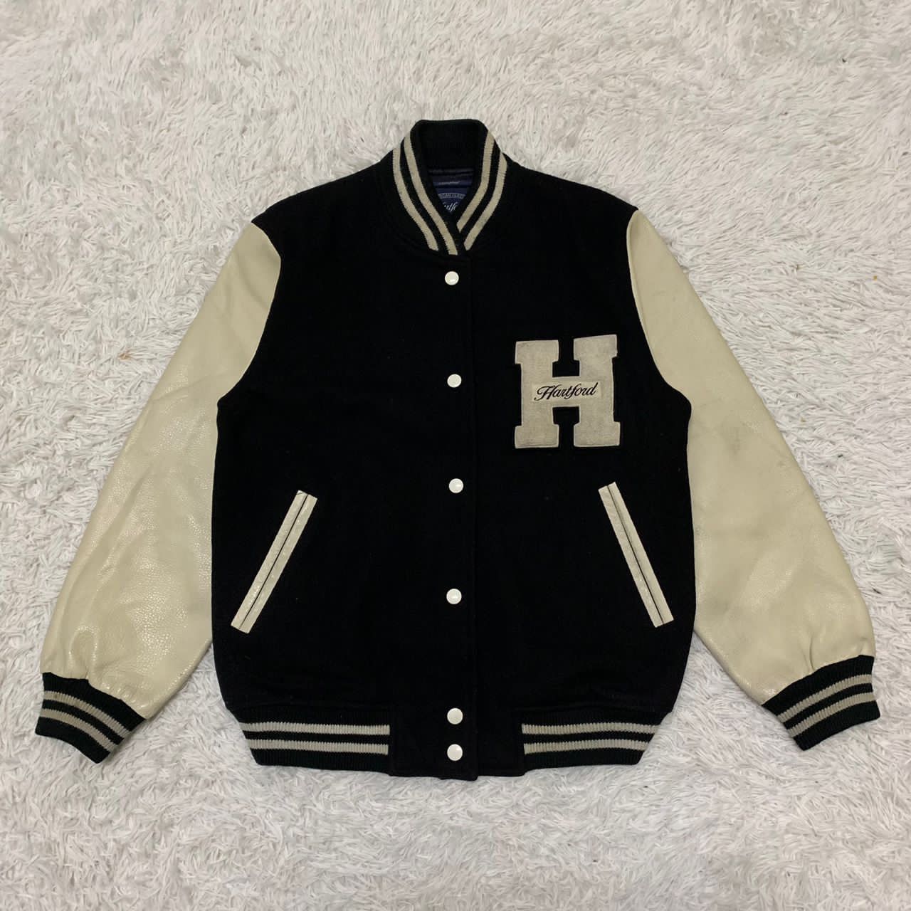 Japanese Brand American Classic Hartford produced by Sanyo varsity jacket Grailed