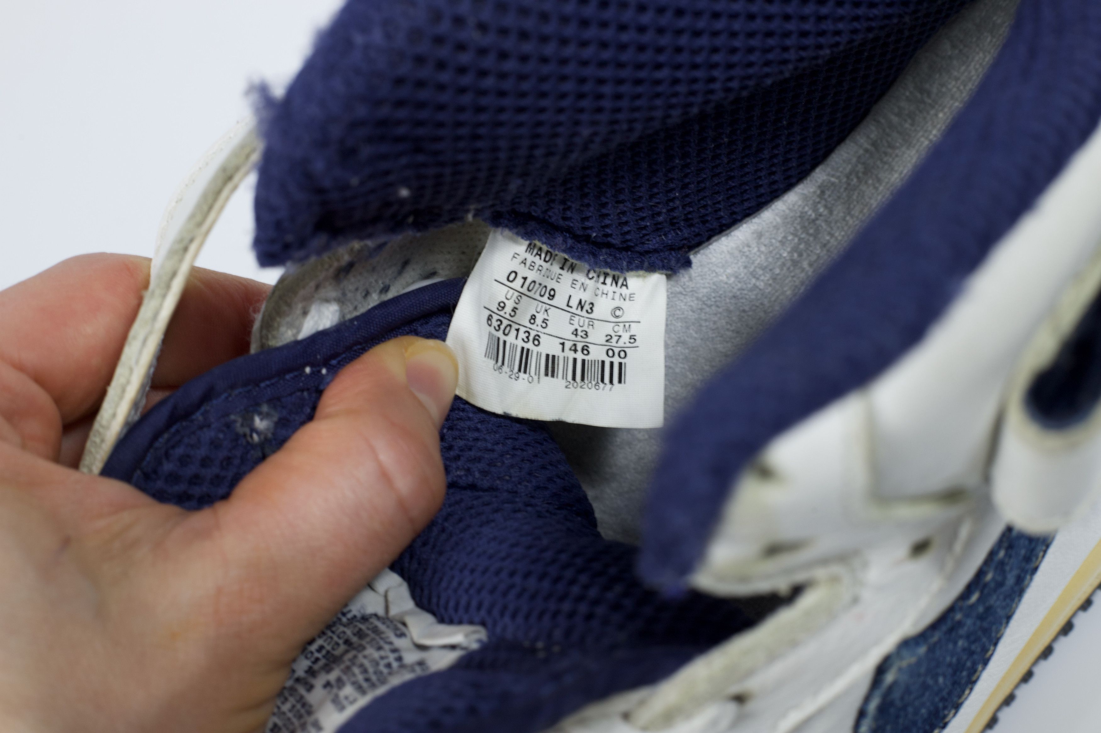 Nike 2001 Nike Air Force 1 Mid "Denim" Size US 9.5 / EU 42-43 - 13 Thumbnail