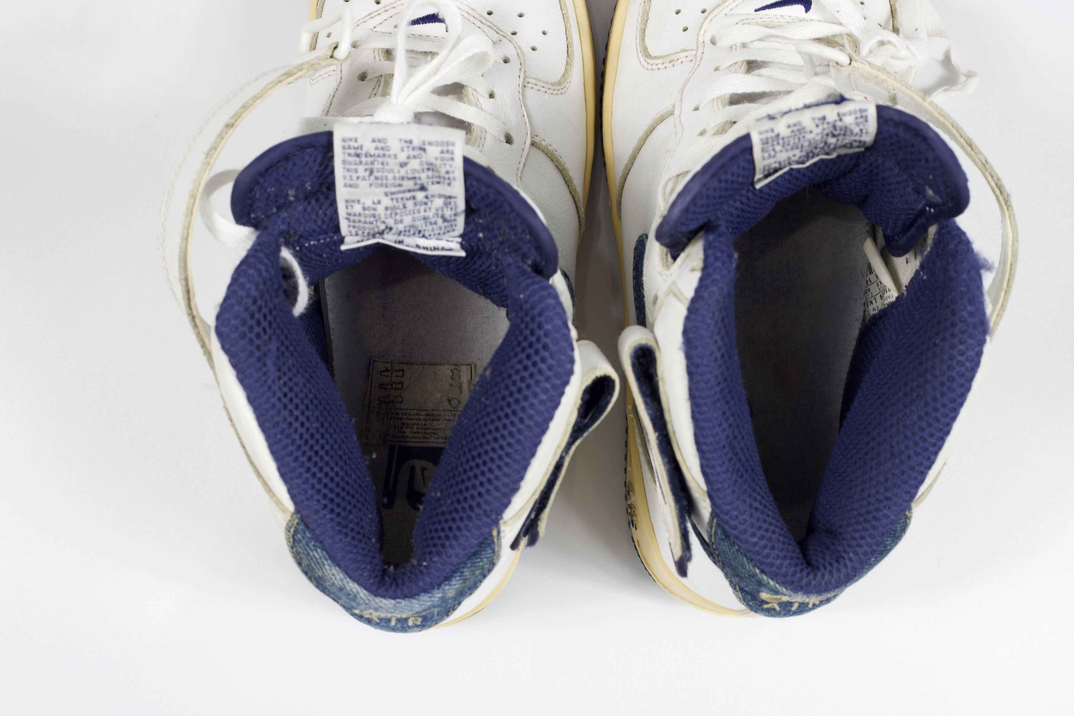 Nike 2001 Nike Air Force 1 Mid "Denim" Size US 9.5 / EU 42-43 - 11 Thumbnail