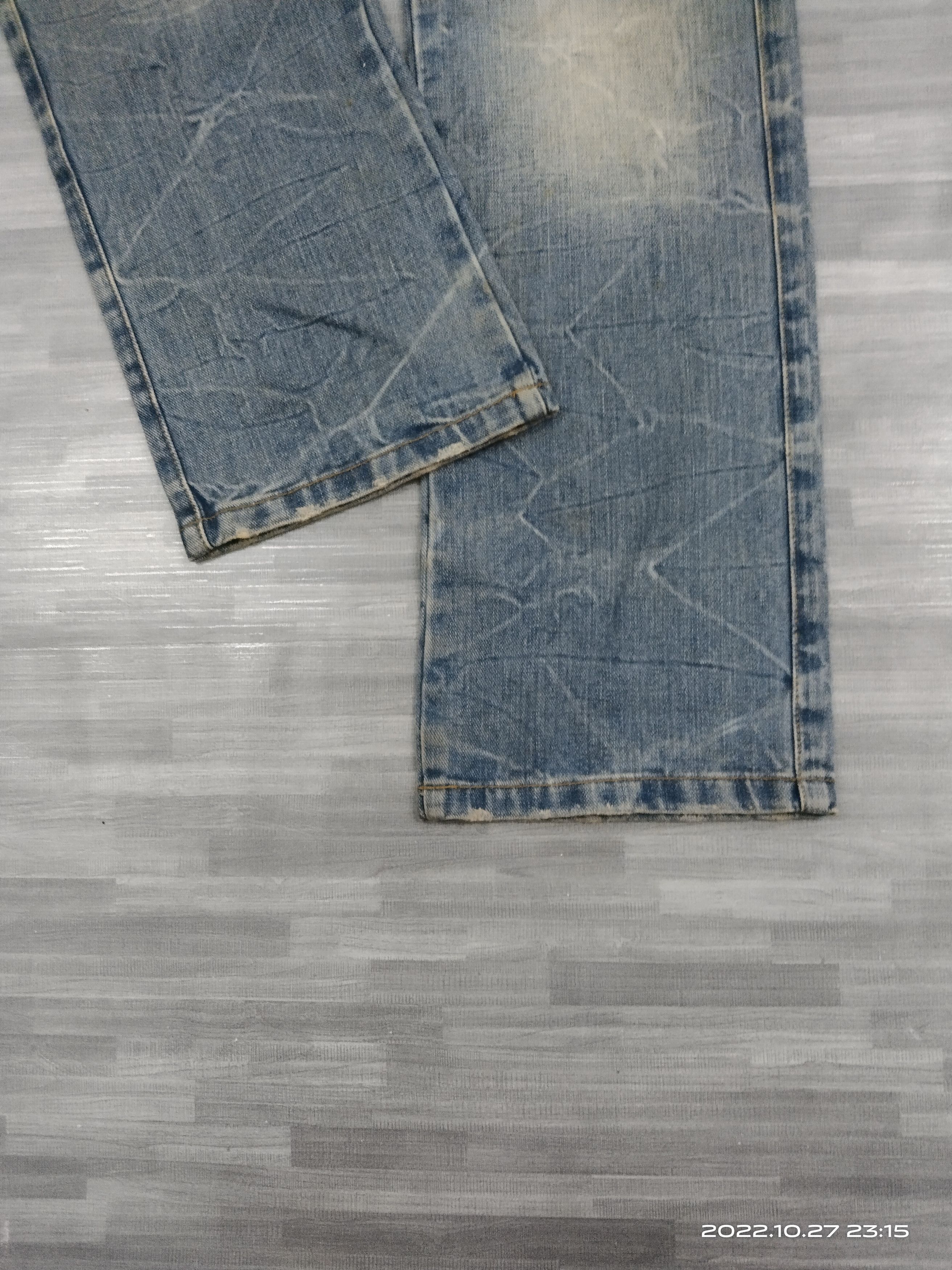 Art Comes First × Native DiSTRESSED NATIVE AMERICAN CULTURE ART GERONIM0 DENIM PANTS Size US 32 / EU 48 - 6 Thumbnail
