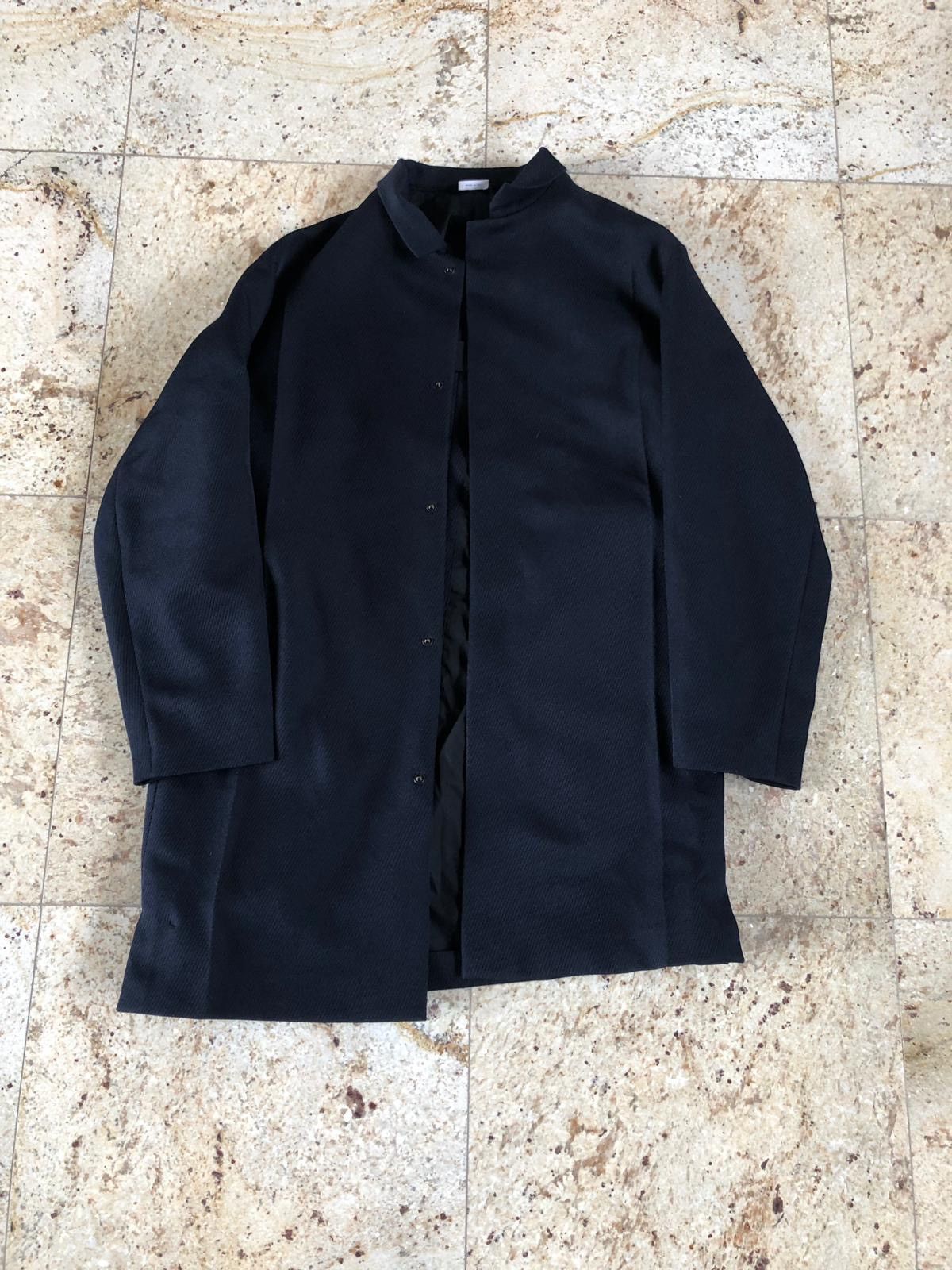 Jil Sander Positano Ribbed Cotton Navy Coat Size US M / EU 48-50 / 2 - 1 Thumbnail