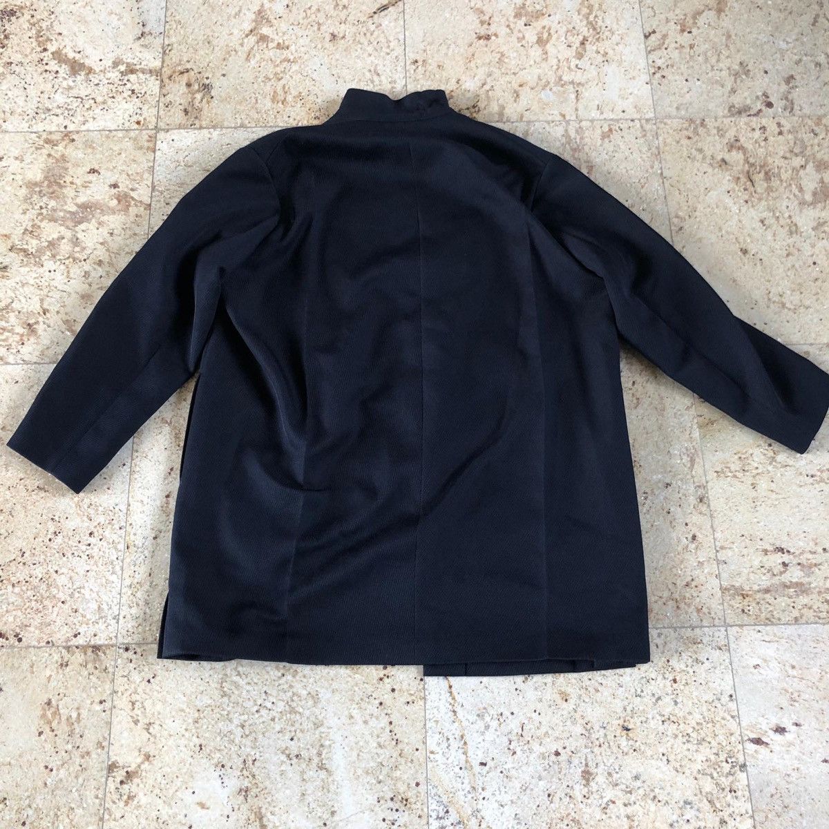 Jil Sander Positano Ribbed Cotton Navy Coat Size US M / EU 48-50 / 2 - 7 Thumbnail
