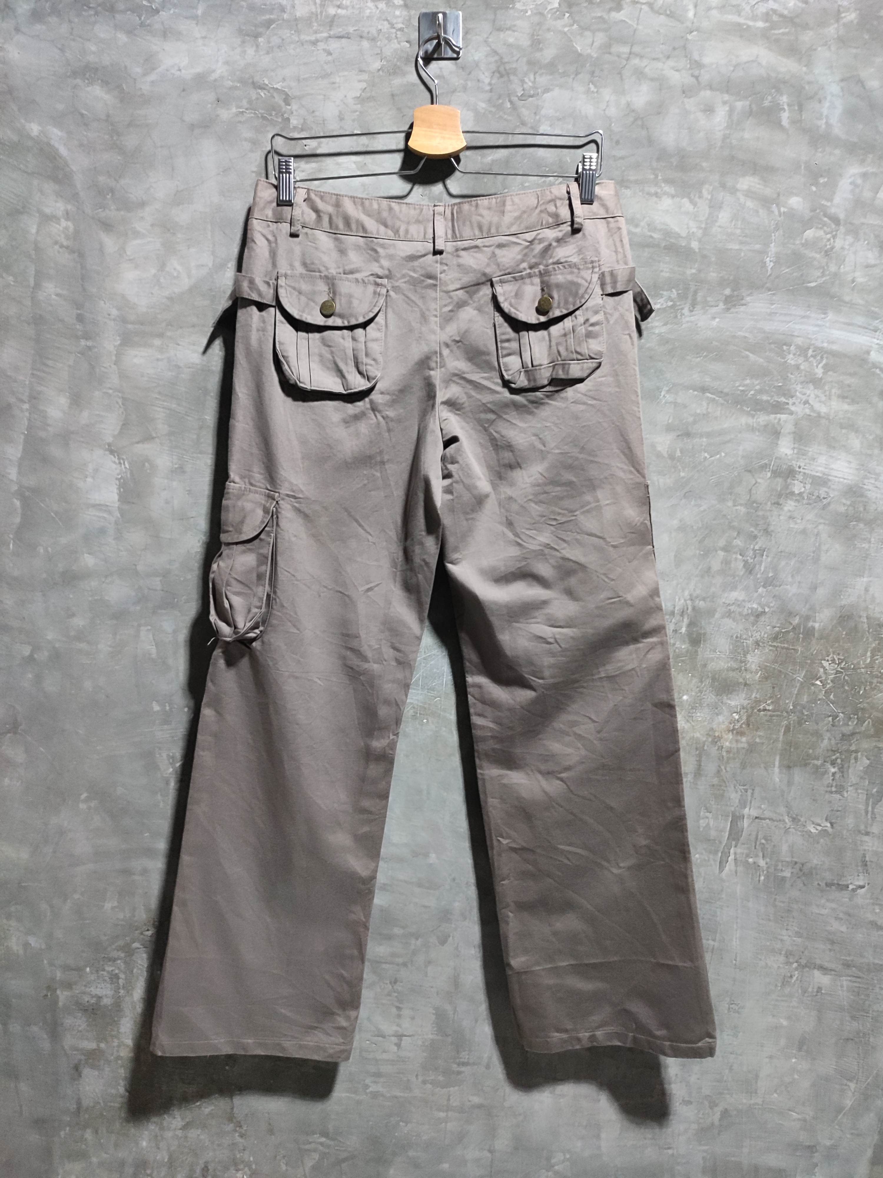 Japanese Brand 🔥Grandprix 3D Pocket Cargo Multipocket Flared Pants Size US 30 / EU 46 - 12 Thumbnail
