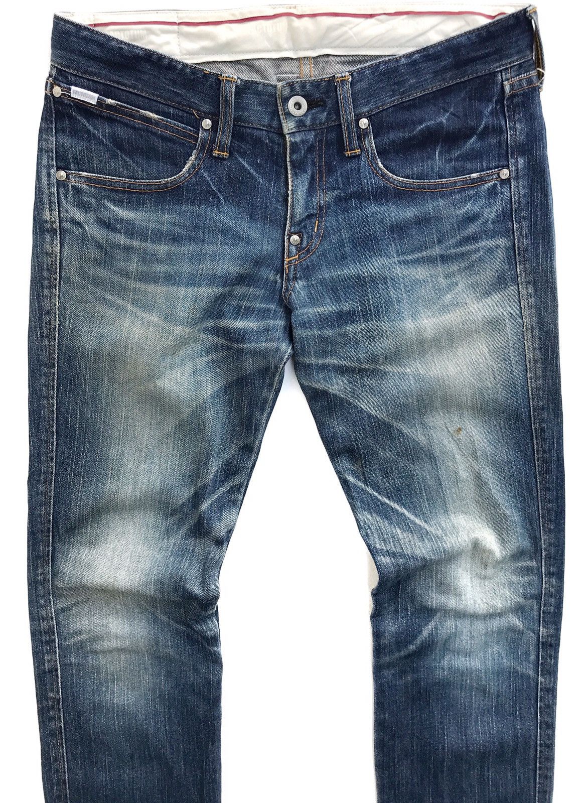 FACTOTUM Factotum Slim Fits Distressed Jeans Made In Japan Size US 30 / EU 46 - 4 Thumbnail