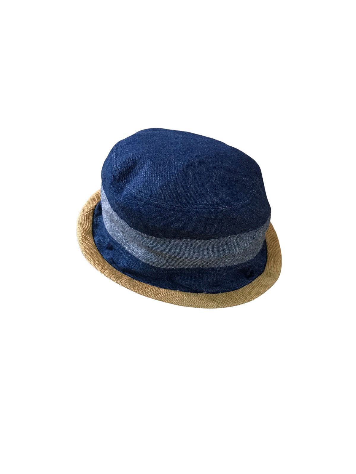 Yohji Yamamoto Yohji Yamamoto Y’saccs Denim Bucket Hat Size ONE SIZE - 2 Thumbnail