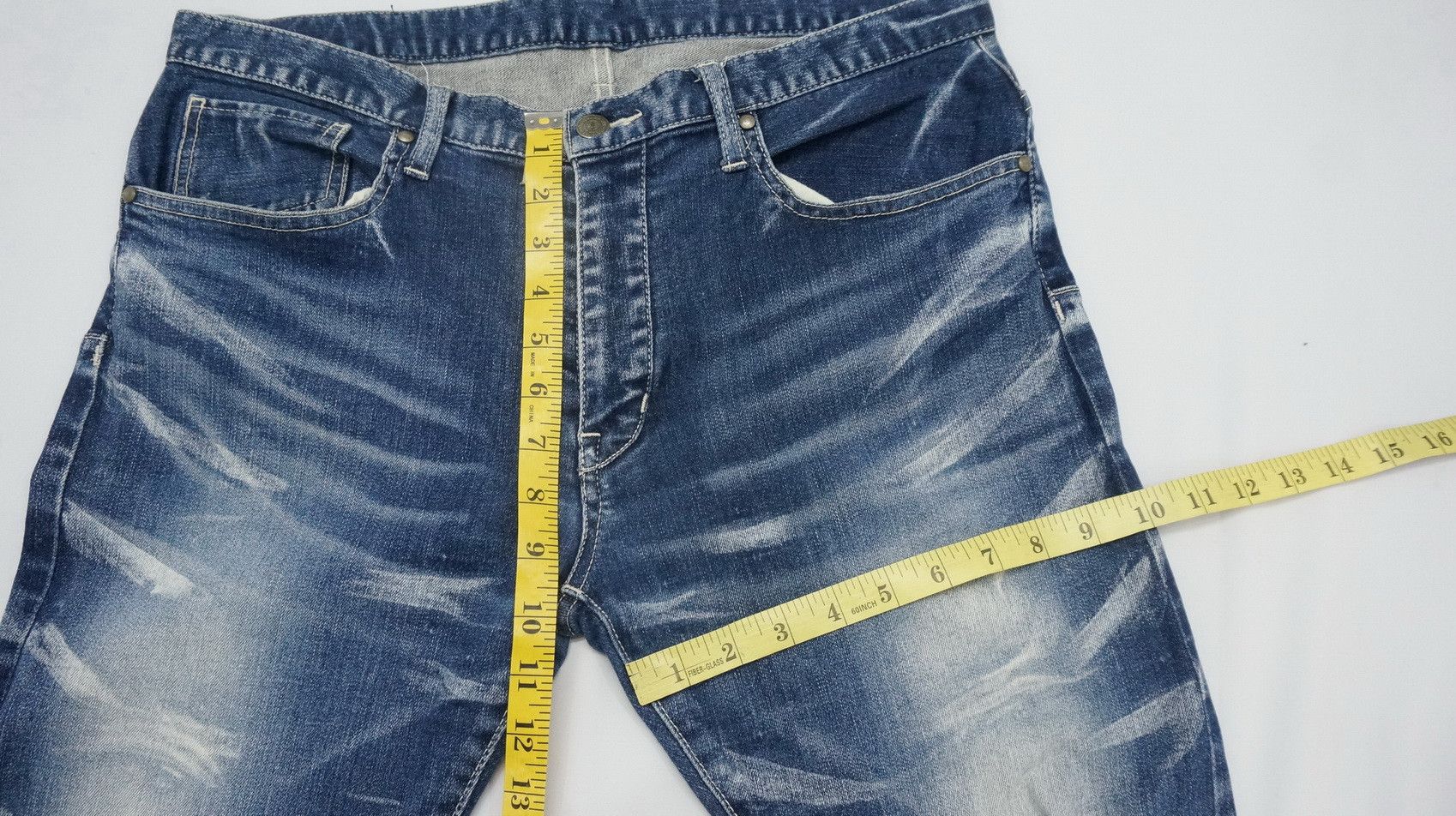 Japanese Brand Fire! TORNADO MART Skinny Stretchy Jeans Size US 30 / EU 46 - 12 Thumbnail