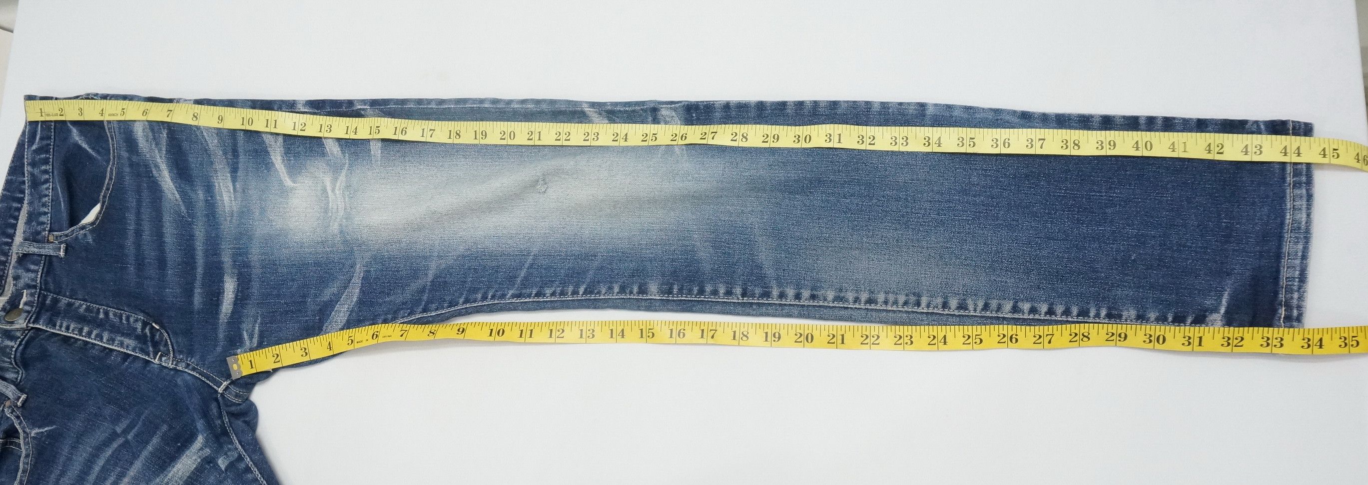 Japanese Brand Fire! TORNADO MART Skinny Stretchy Jeans Size US 30 / EU 46 - 13 Thumbnail