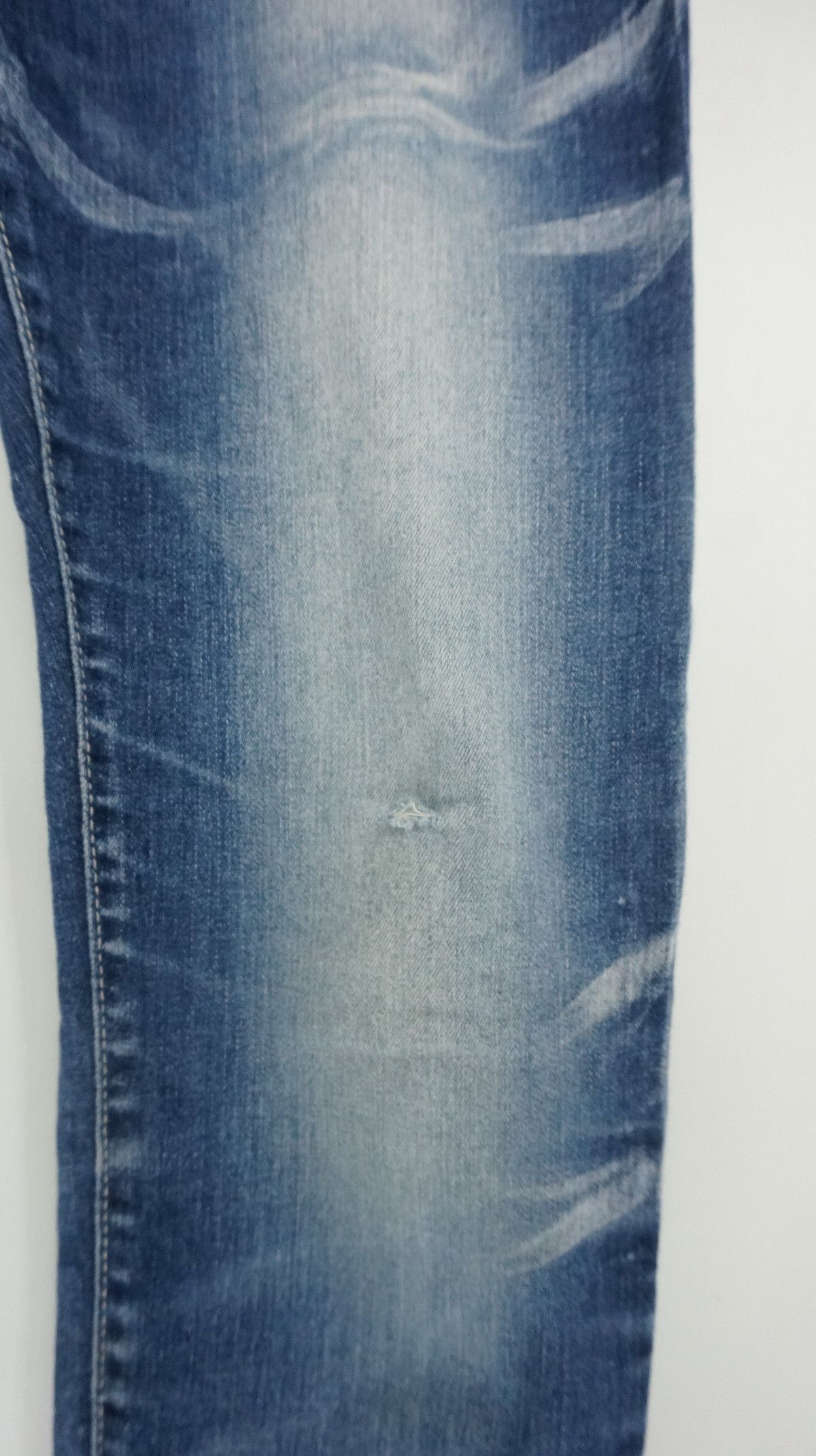 Japanese Brand Fire! TORNADO MART Skinny Stretchy Jeans Size US 30 / EU 46 - 6 Thumbnail