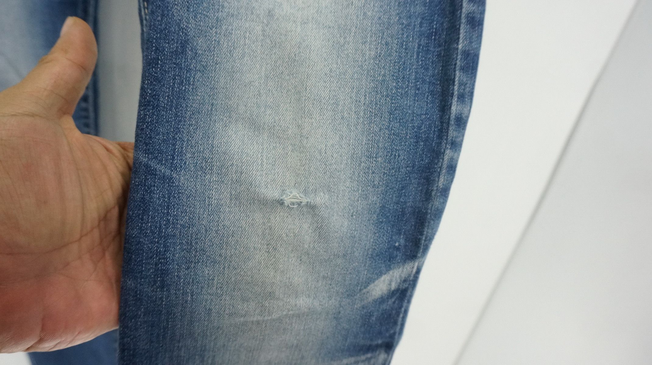 Japanese Brand Fire! TORNADO MART Skinny Stretchy Jeans Size US 30 / EU 46 - 7 Thumbnail
