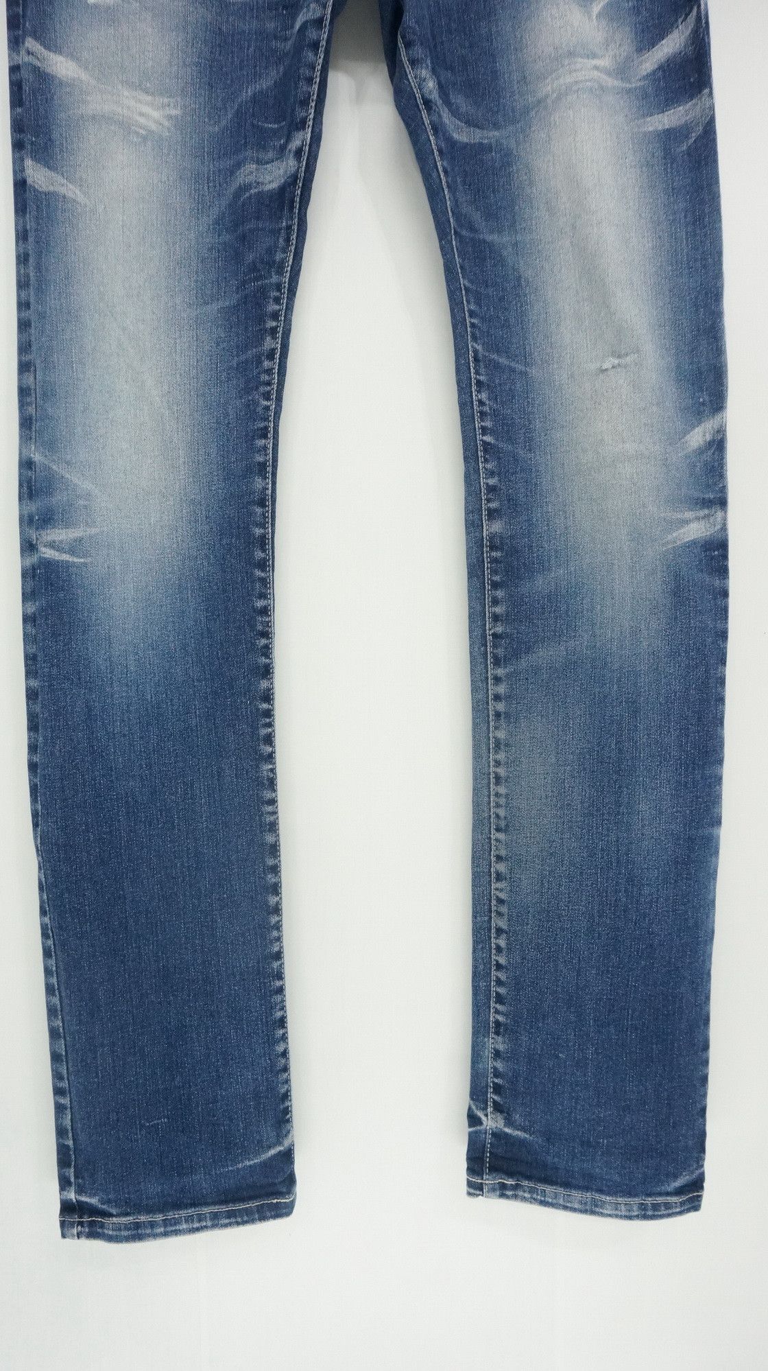 Japanese Brand Fire! TORNADO MART Skinny Stretchy Jeans Size US 30 / EU 46 - 5 Thumbnail