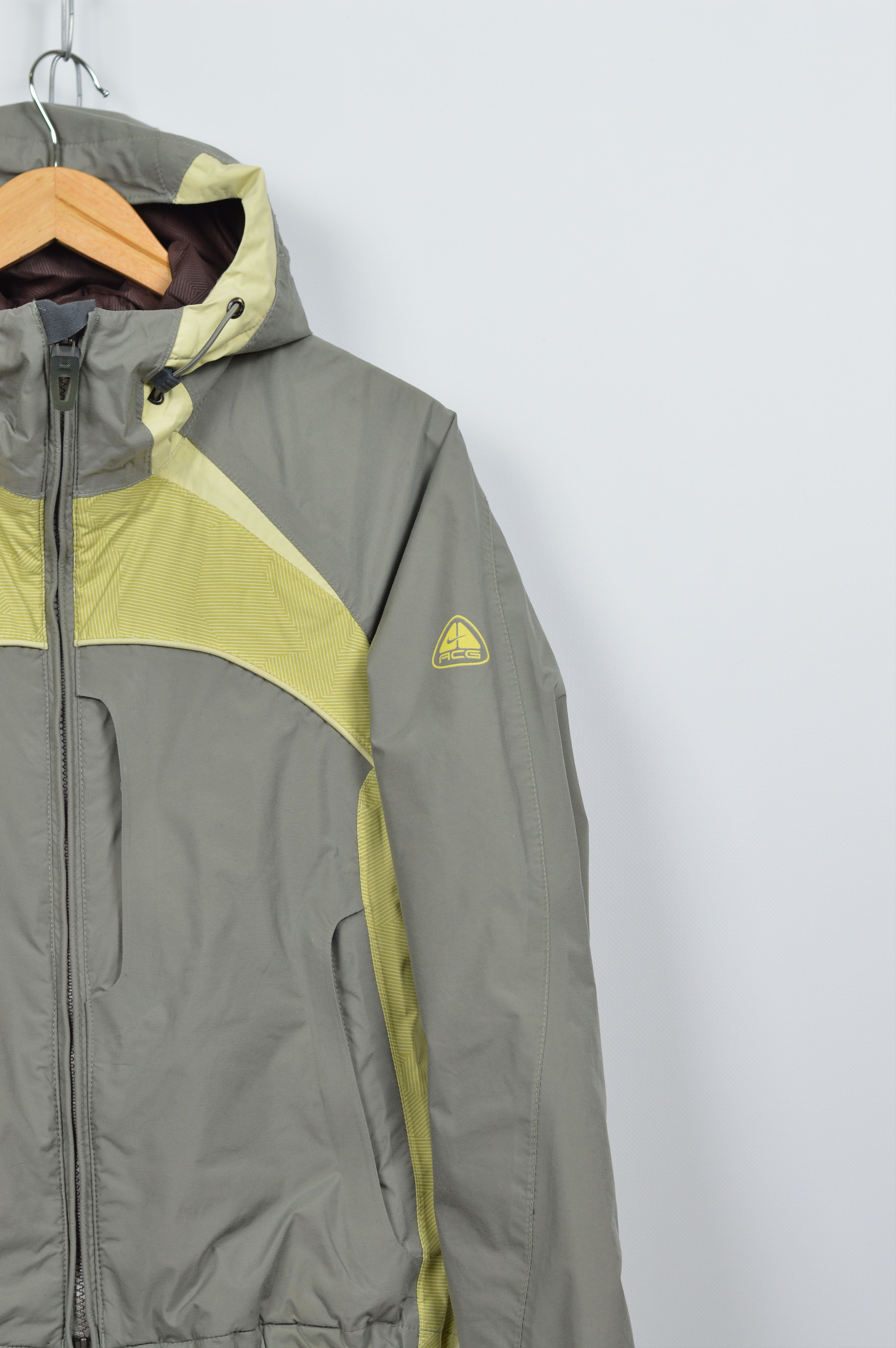 Nike × Nike ACG × Vintage Vintage Nike ACG Windbreaker Ski Jacket Olive Size XS / US 0-2 / IT 36-38 - 3 Thumbnail