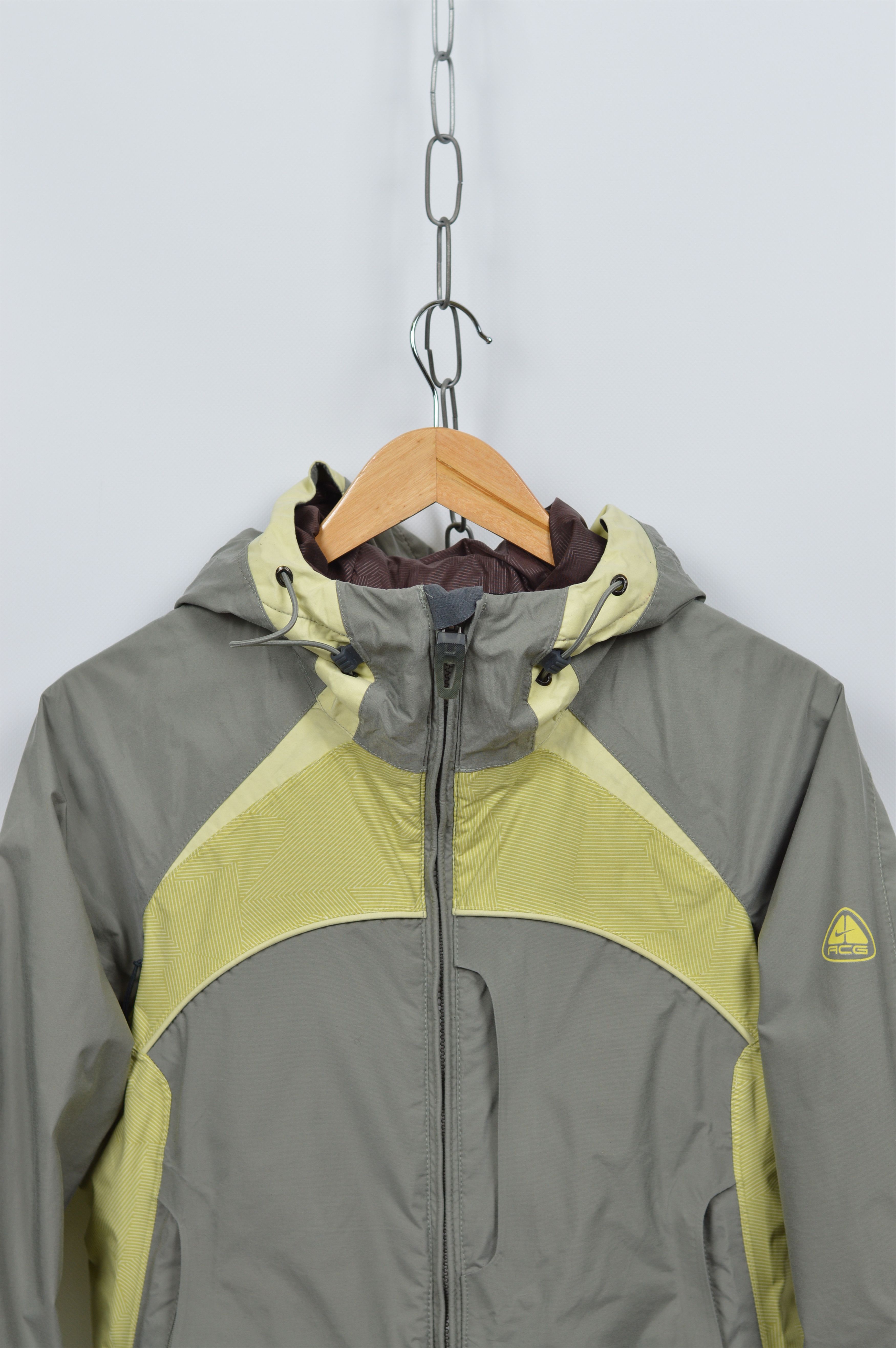 Nike × Nike ACG × Vintage Vintage Nike ACG Windbreaker Ski Jacket Olive Size XS / US 0-2 / IT 36-38 - 5 Thumbnail