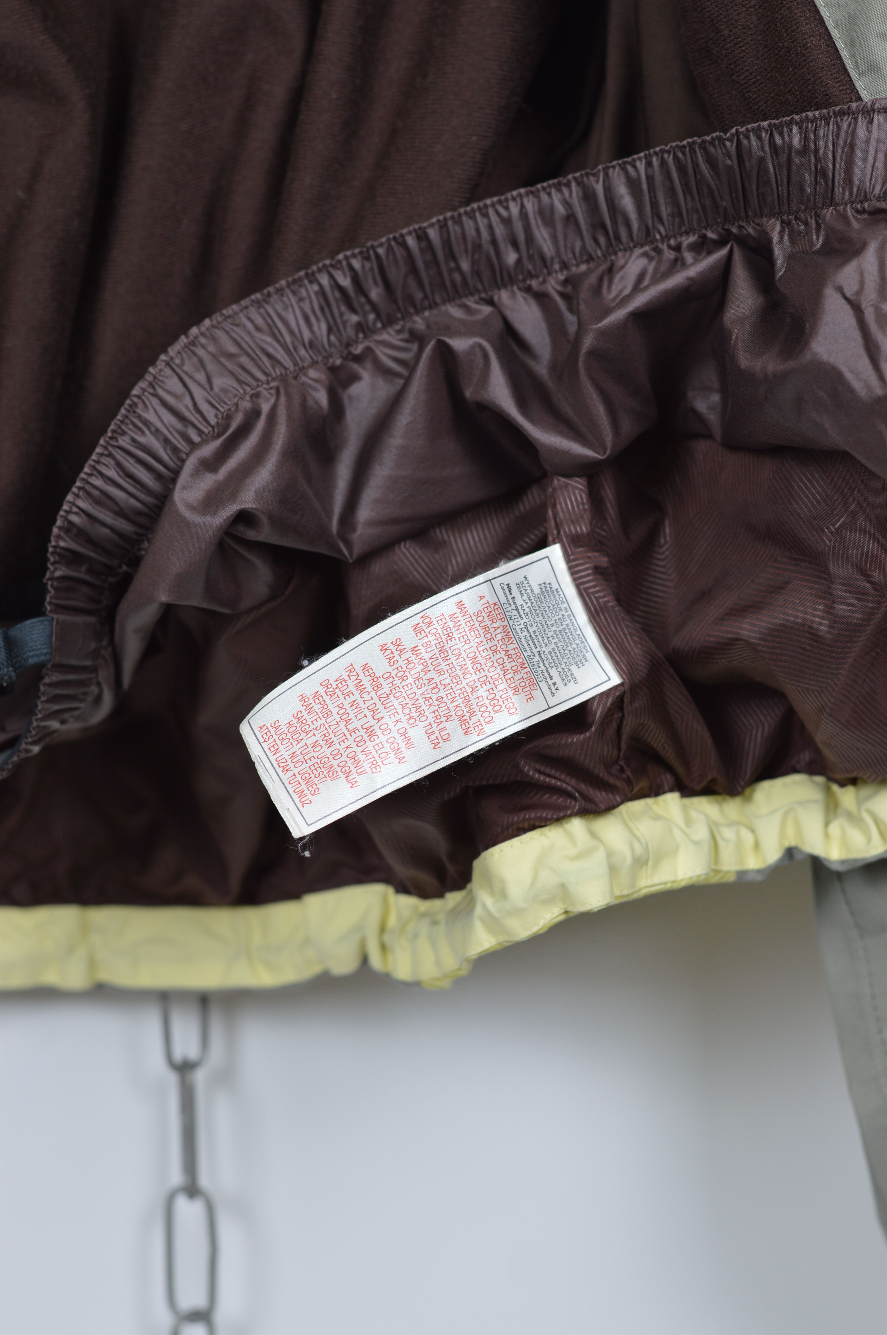 Nike × Nike ACG × Vintage Vintage Nike ACG Windbreaker Ski Jacket Olive Size XS / US 0-2 / IT 36-38 - 10 Thumbnail