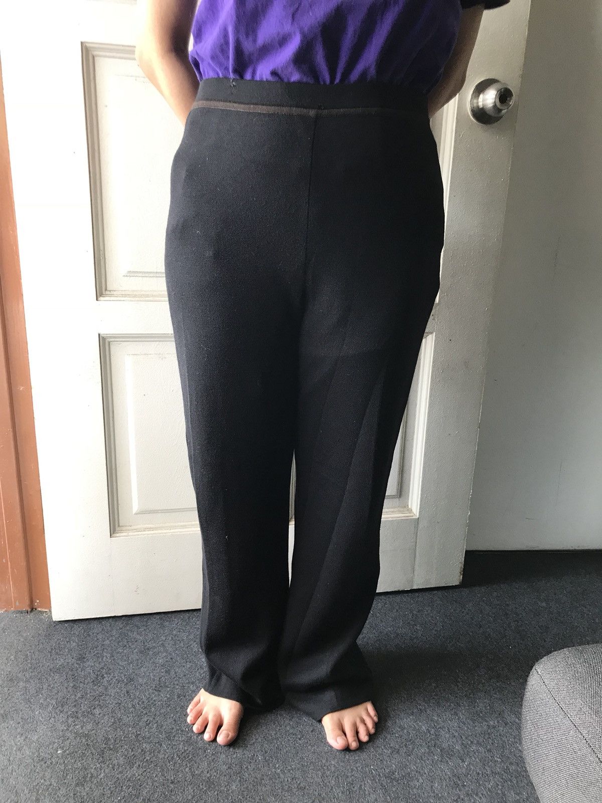 Salvatore Ferragamo SALVATORE FERRAGAMO Streched Pants Size US 28 / EU 44 - 9 Thumbnail