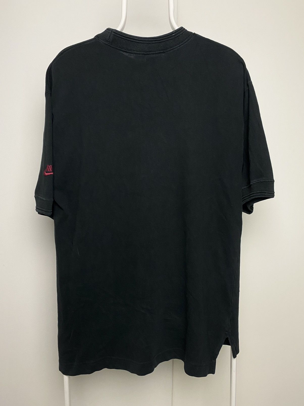 Jordan Brand × Nike × Vintage Nike Air Jordan vintage black T-shirt big logo 90s Size US L / EU 52-54 / 3 - 6 Thumbnail